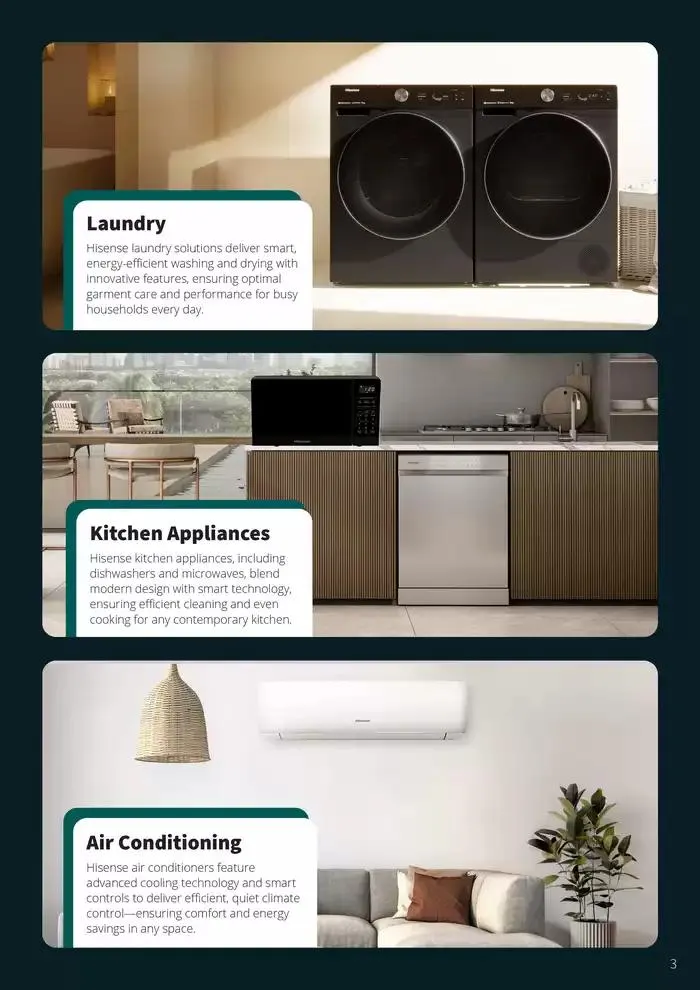 Hisense Lookbook - Catalogue valid from 3 March to 31 December 2025 - page 3