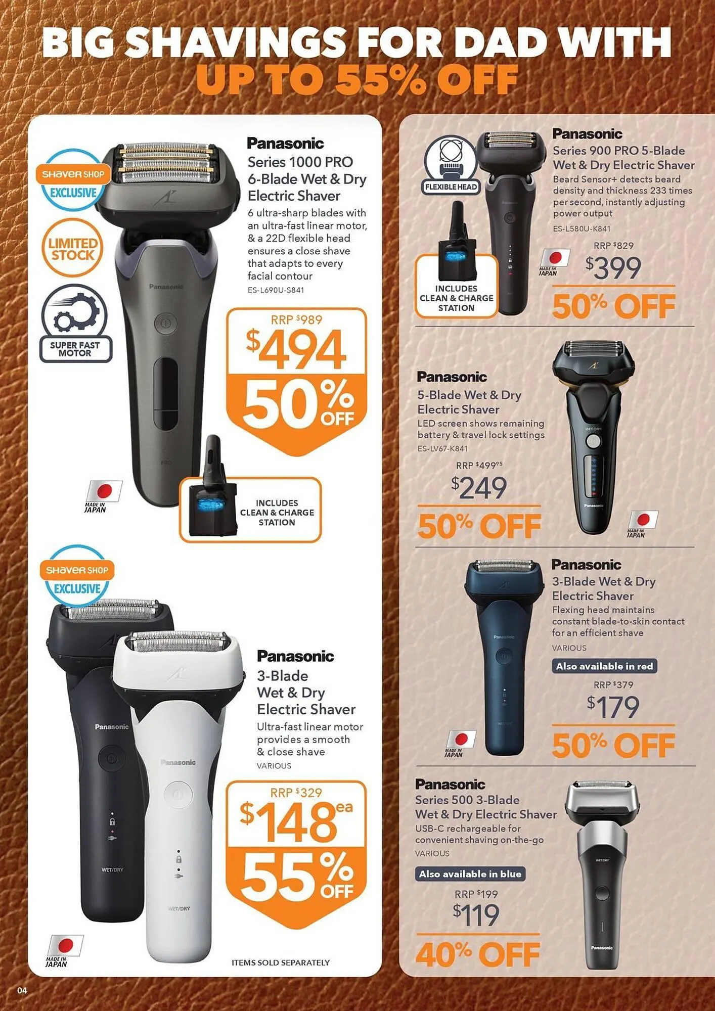 Shaver Shop catalogue - Catalogue valid from 13 August to 9 September 2025 - page 4