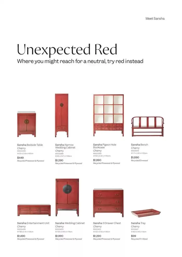 Sansha Collection - Catalogue valid from 9 September to 31 March 2025 - page 7