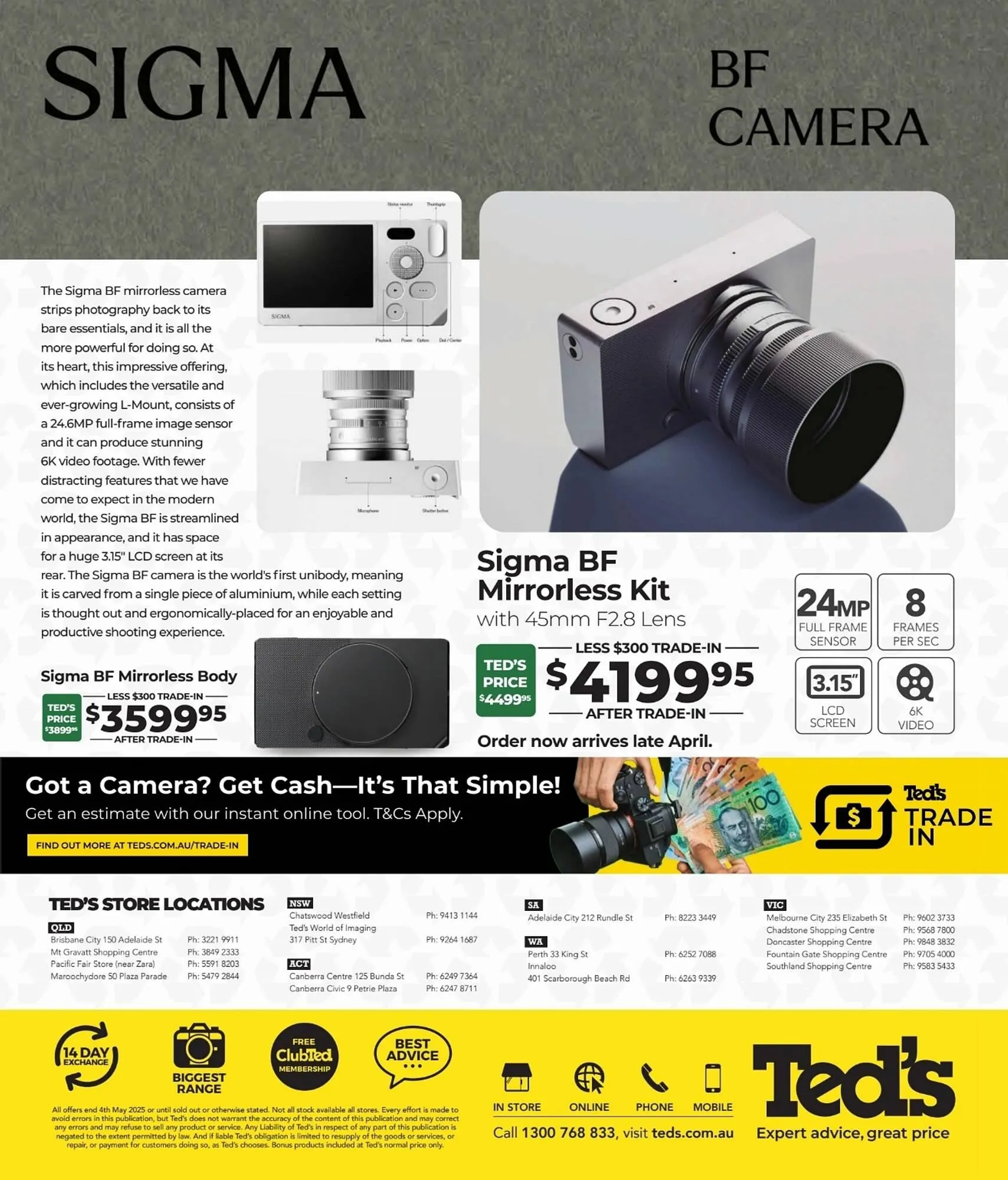 Teds Cameras catalogue - Catalogue valid from 1 April to 30 April 2025 - page 24