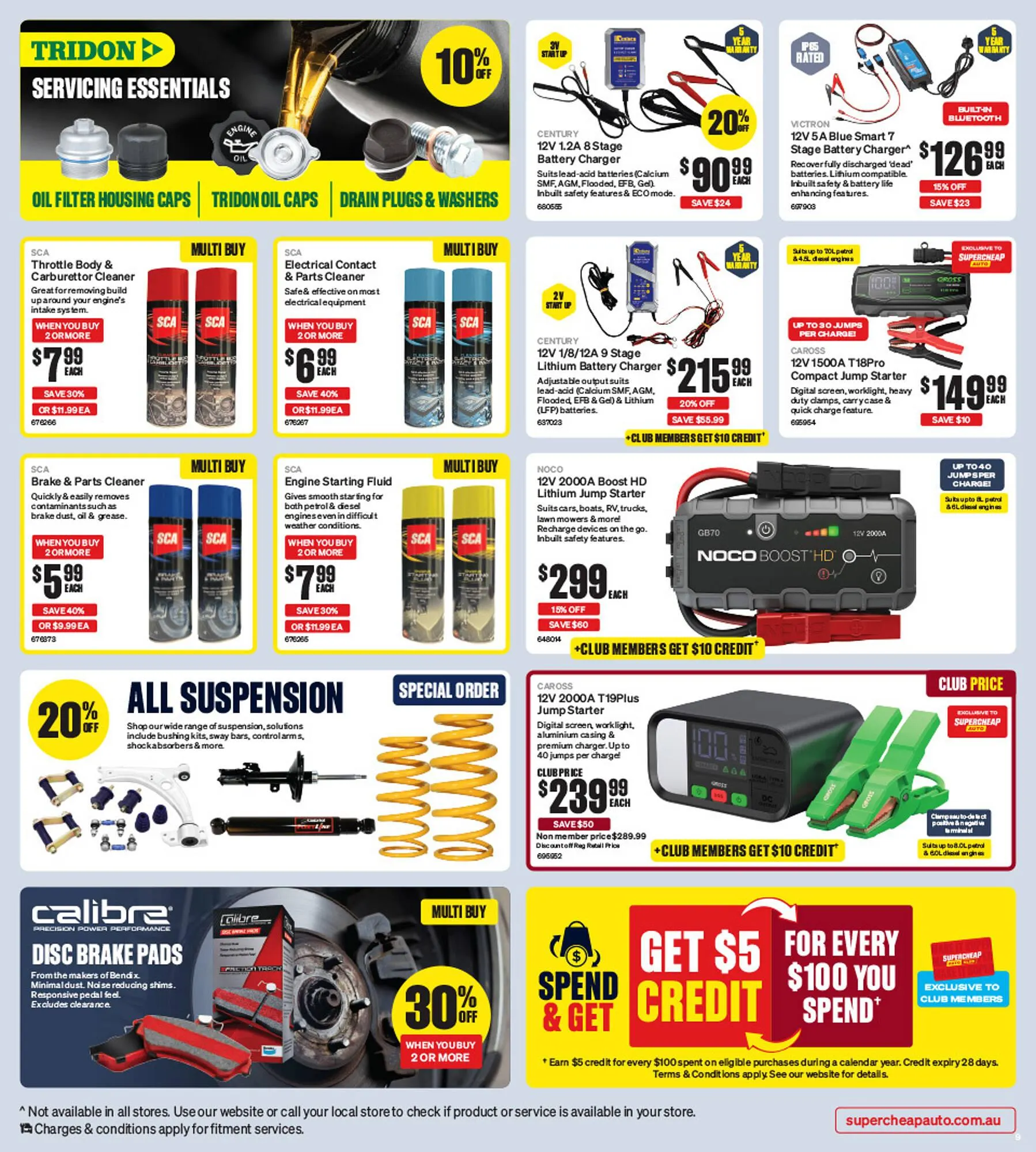 SuperCheap Auto catalogue - Catalogue valid from 23 July to 10 August 2025 - page 9