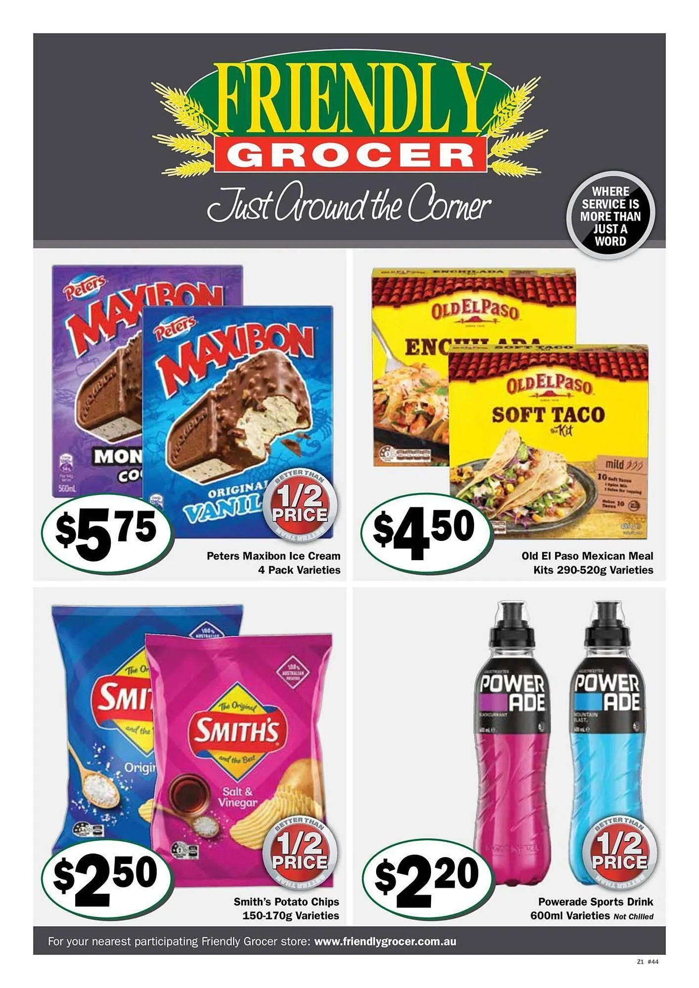 Friendly Grocer catalogue - 1