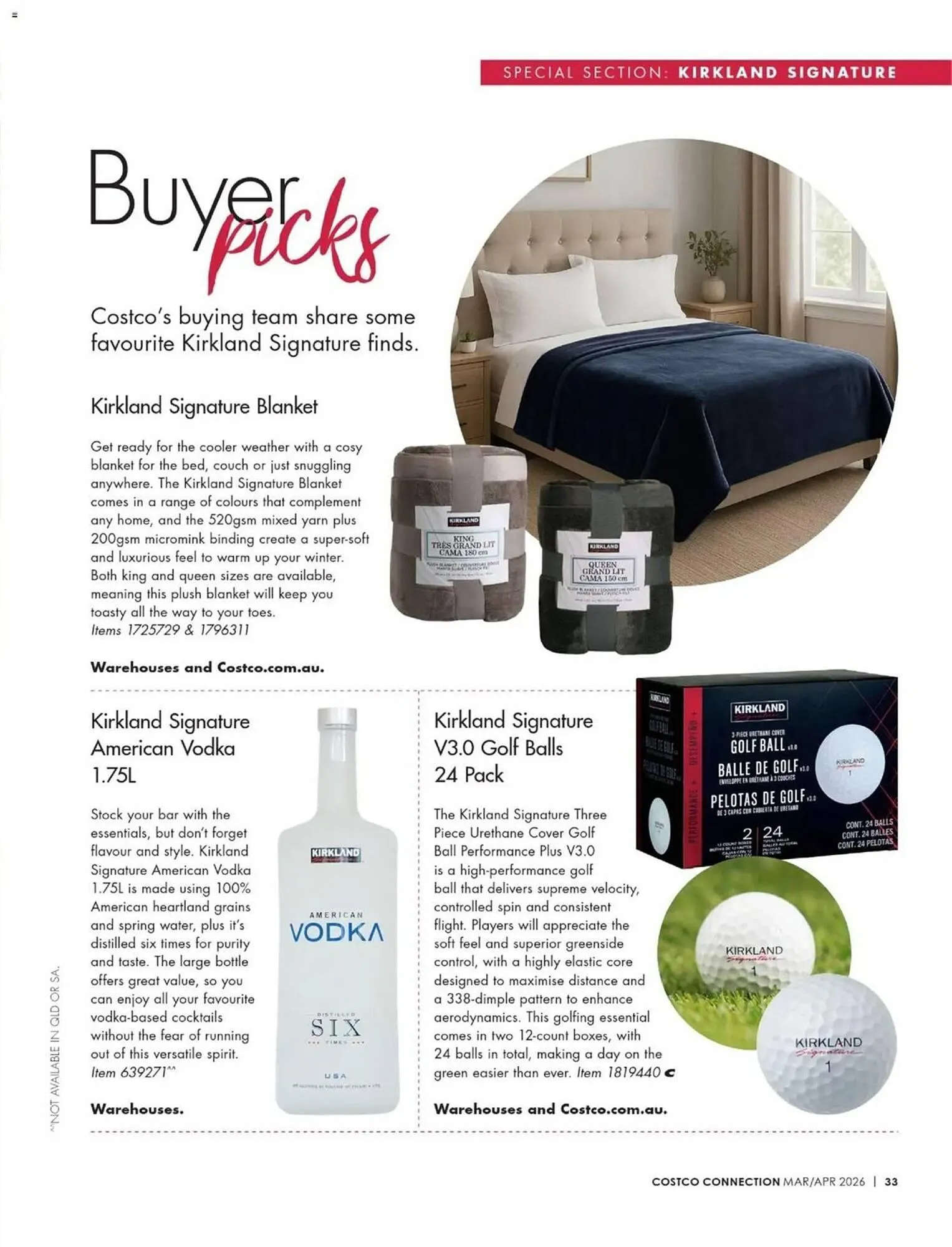 Costco catalogue - Catalogue valid from 1 March to 30 April 2026 - page 33