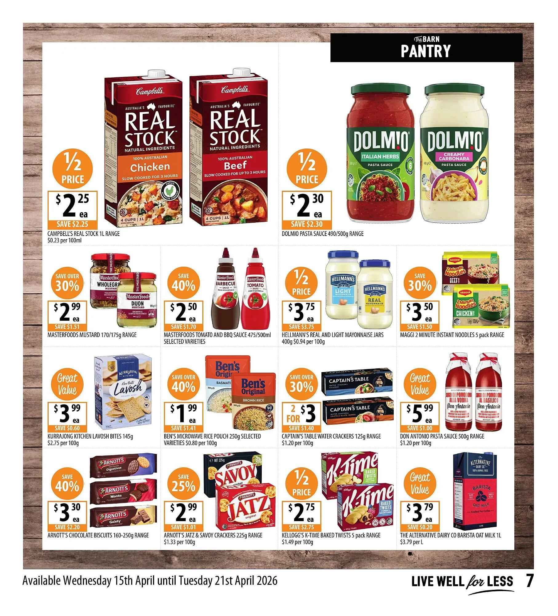 Supabarn catalogue - Catalogue valid from 15 April to 21 April 2026 - page 7