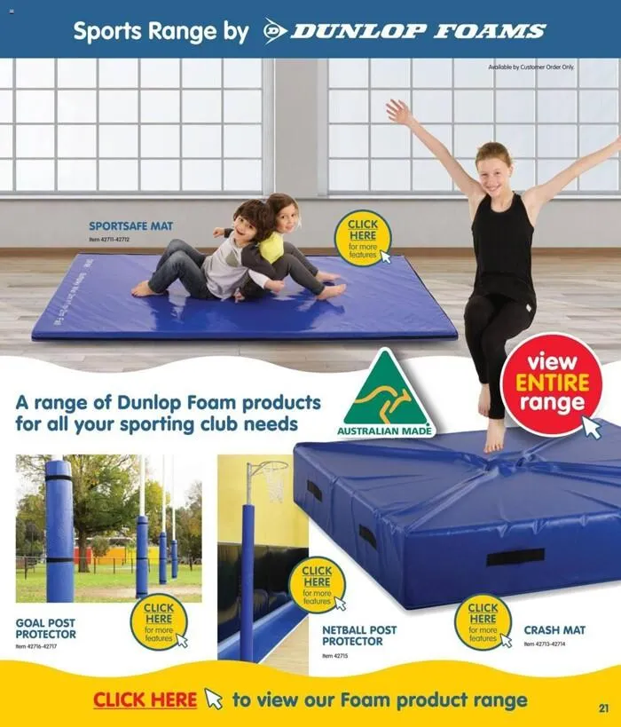 Your Foam Specialist - Catalogue valid from 20 June to 31 December 2025 - page 21