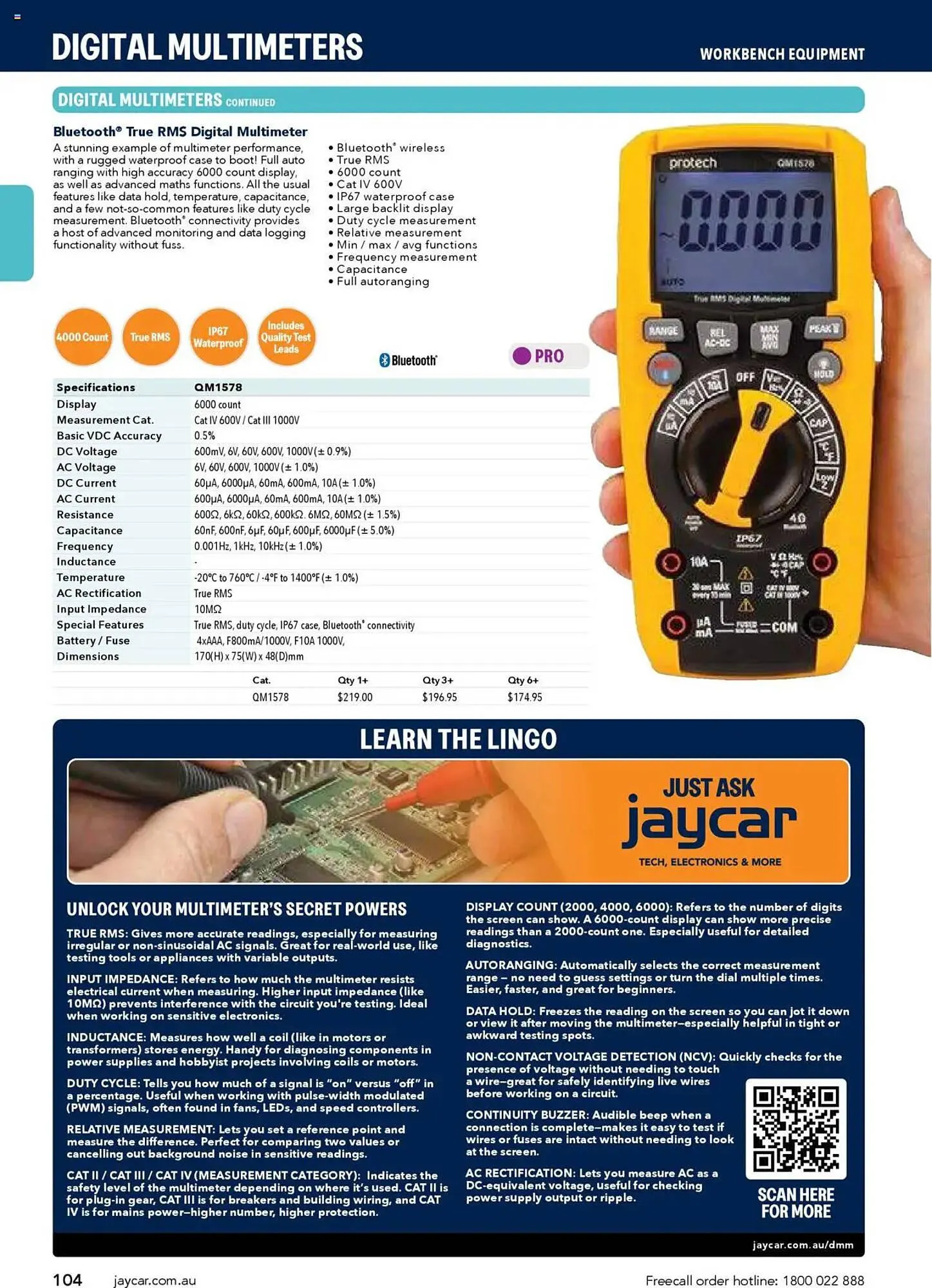Jaycar Electronics catalogue - Catalogue valid from 8 July to 9 July 2026 - page 104