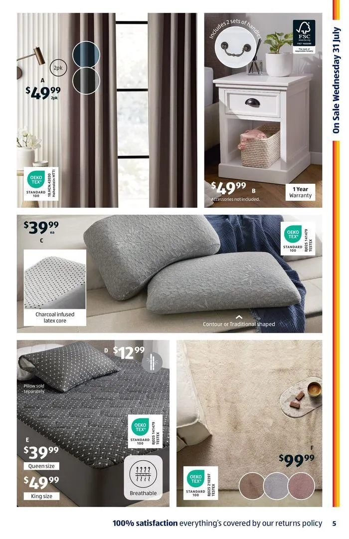 ALDI Special Buys - Catalogue valid from 31 July to 6 August 2024 - page 5