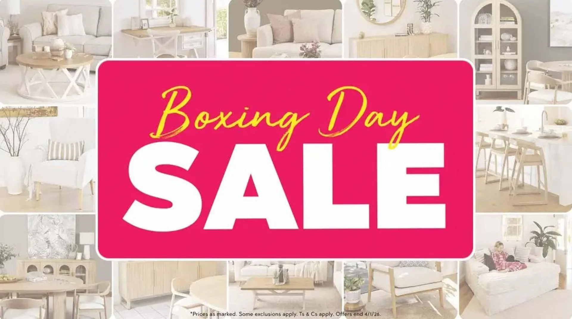 1825 Interiors catalogue - Catalogue valid from 26 December to 4 January 2026 - page 1