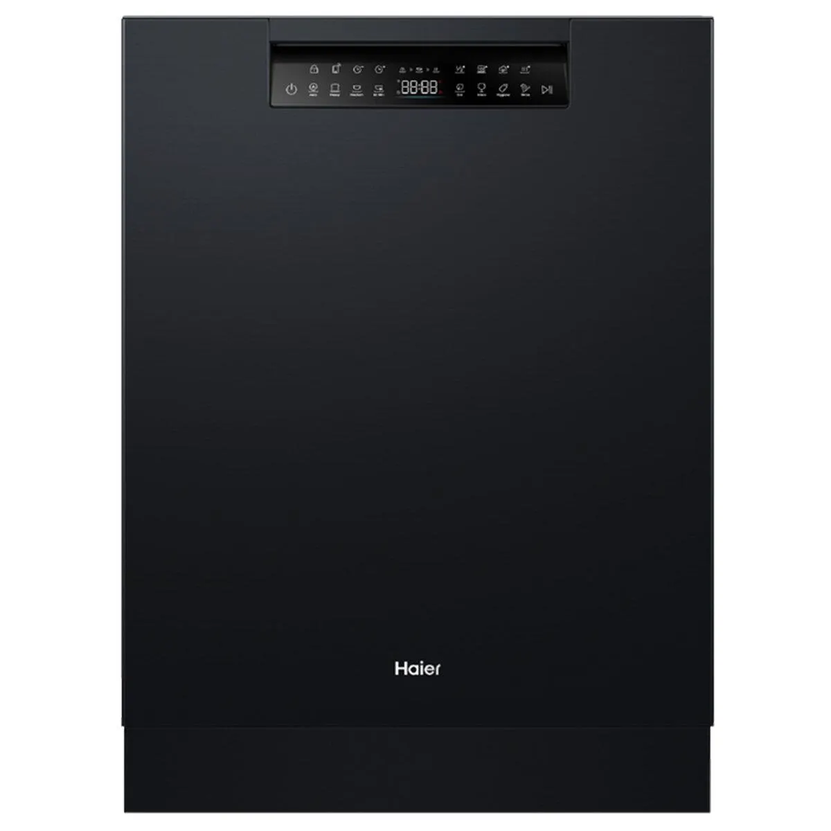 Haier Built Under Dishwasher with Steam Black HDW15U3B1