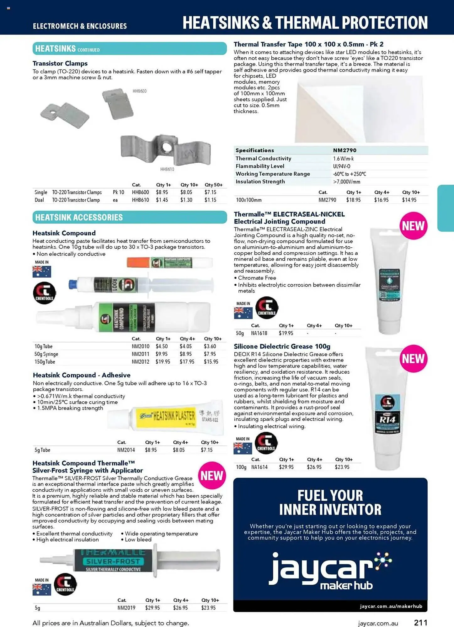 Jaycar Electronics catalogue - Catalogue valid from 8 July to 9 July 2026 - page 211