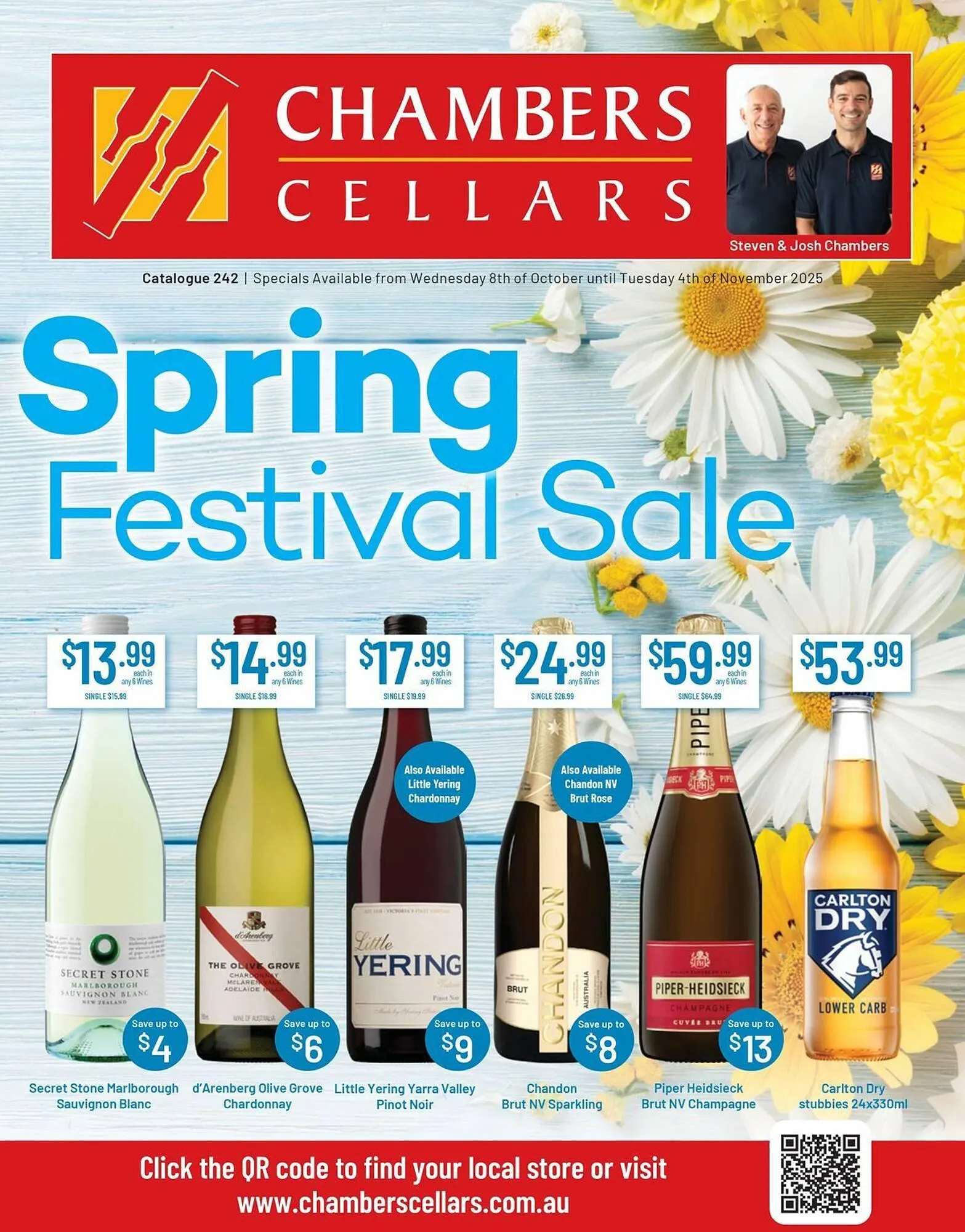 Chambers Cellars catalogue - Catalogue valid from 8 October to 4 November 2025 - page 1