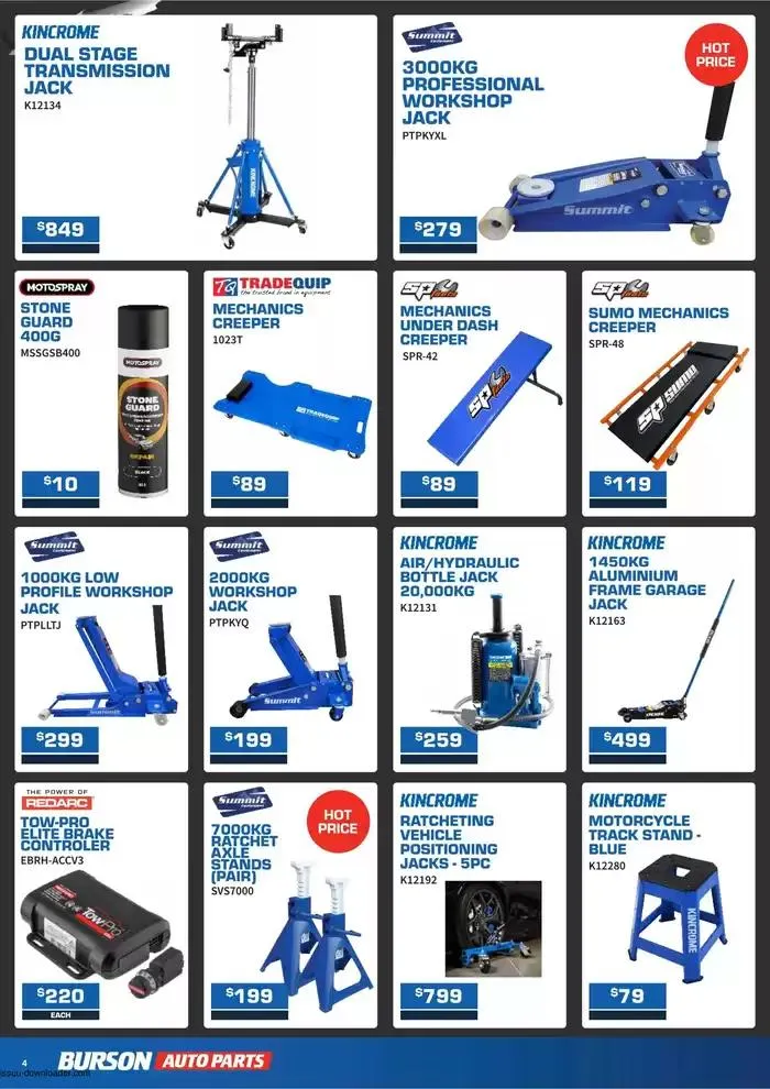 Mechanics Sale - Catalogue valid from 17 March to 31 March 2025 - page 4