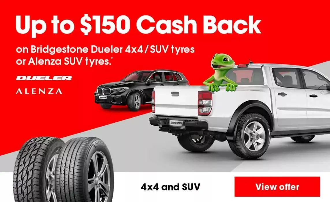 Bridgestone Tyre Sale - Catalogue valid from 6 January to 31 January 2025 - page 4