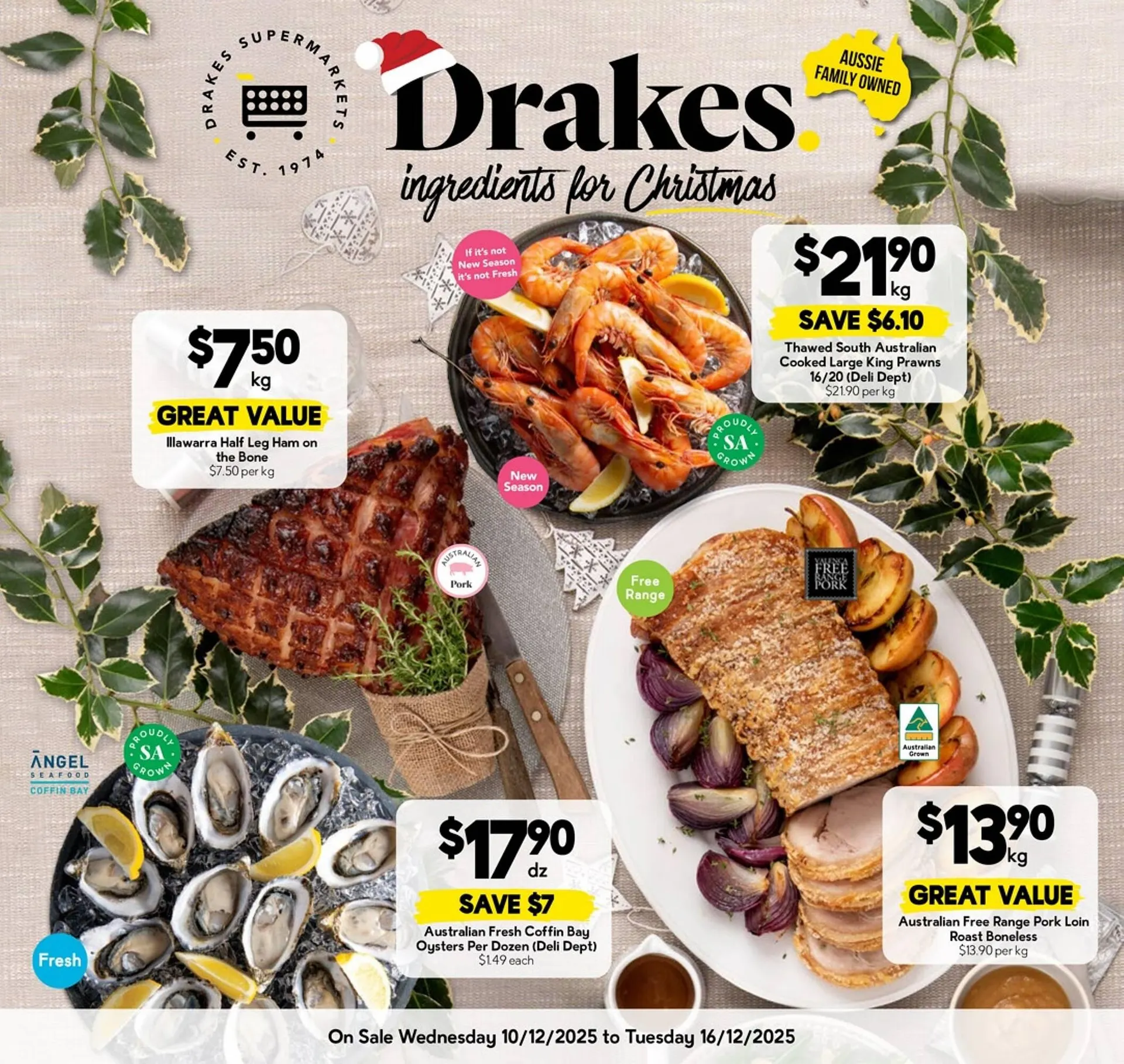 Drakes catalogue - Catalogue valid from 10 December to 16 December 2025 - page 1