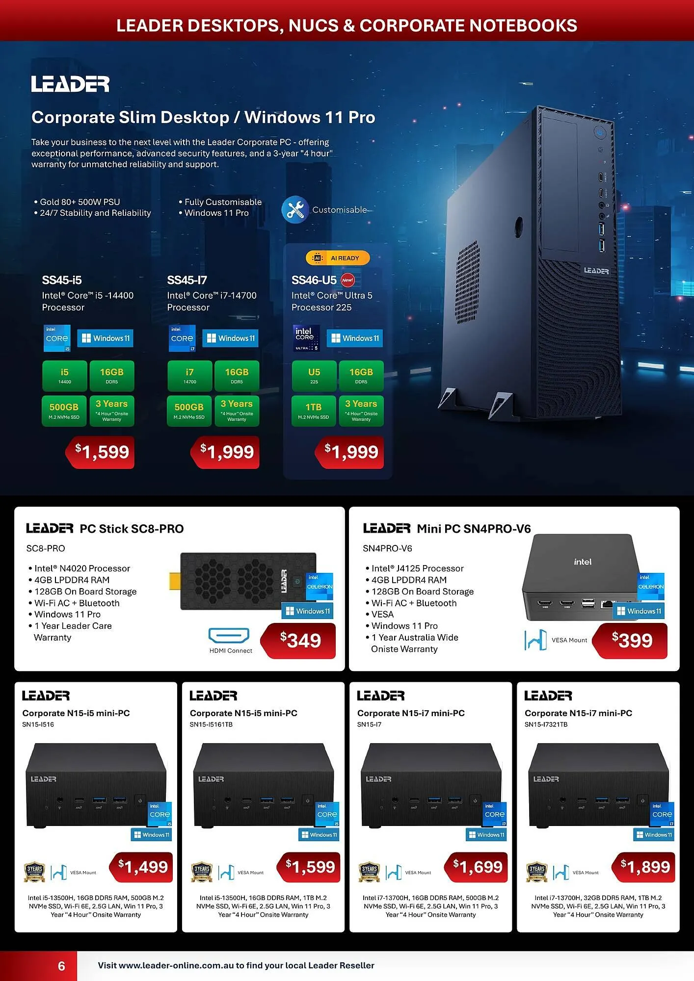 Leader Computers catalogue - Catalogue valid from 1 November to 31 December 2025 - page 6