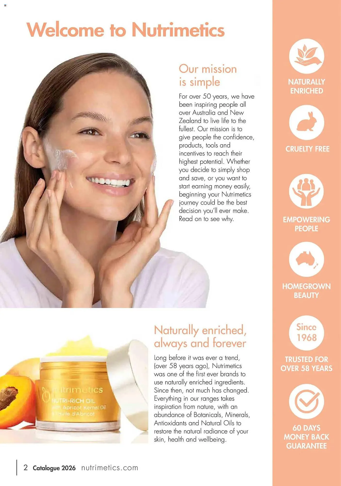 Nutrimetics catalogue - Catalogue valid from 31 December to 31 December 2026 - page 2