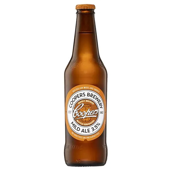 Coopers Mild Ale Bottle 24X375ML