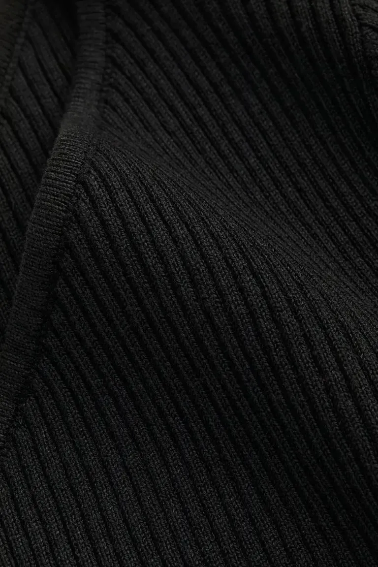 One Shoulder Rib Top