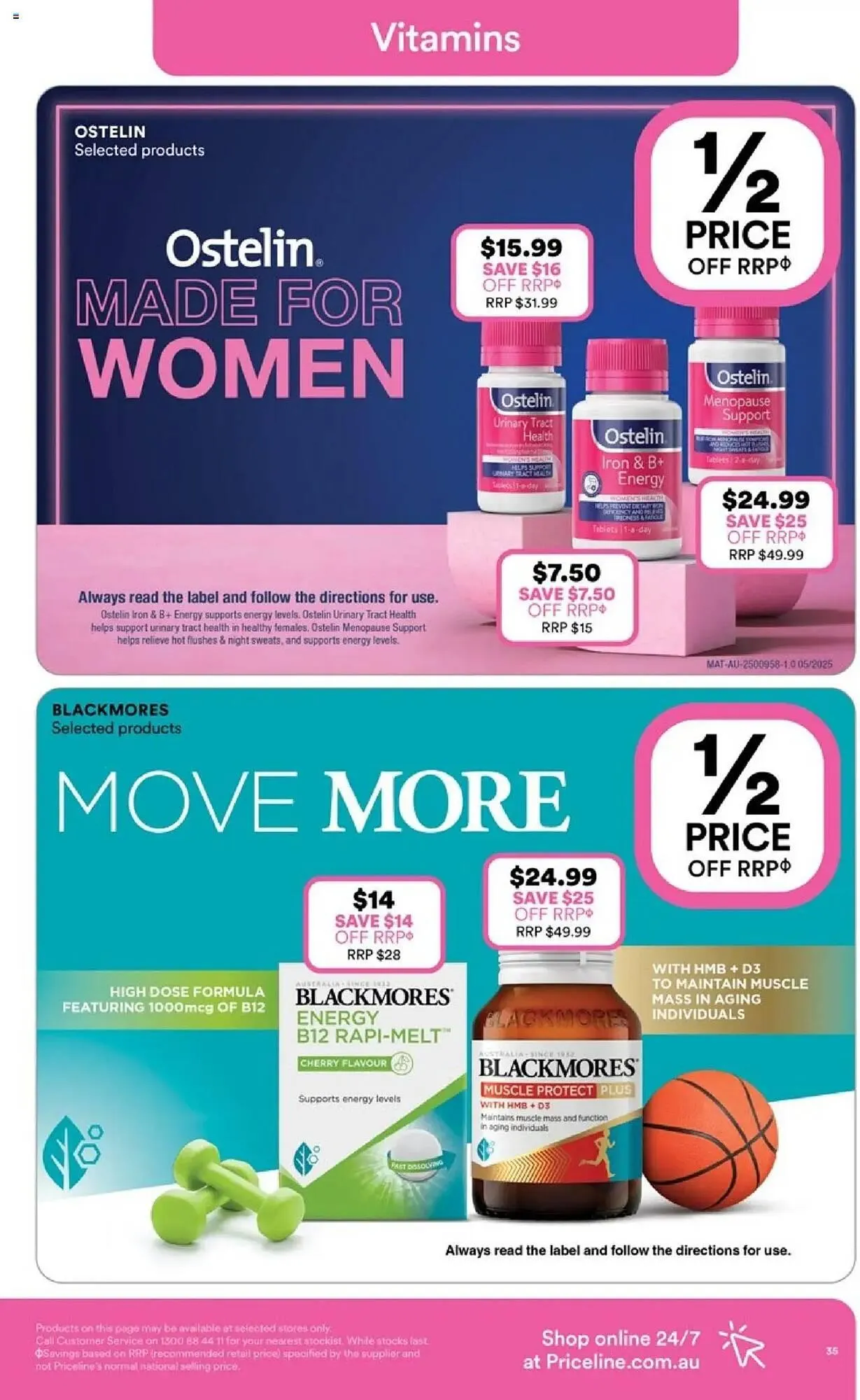Priceline catalogue - Catalogue valid from 16 October to 29 October 2025 - page 35
