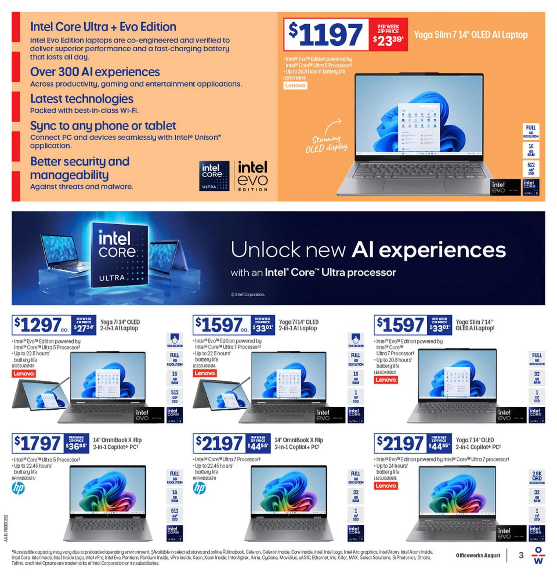 Officeworks catalogue - Catalogue valid from 7 August to 21 August 2025 - page 3