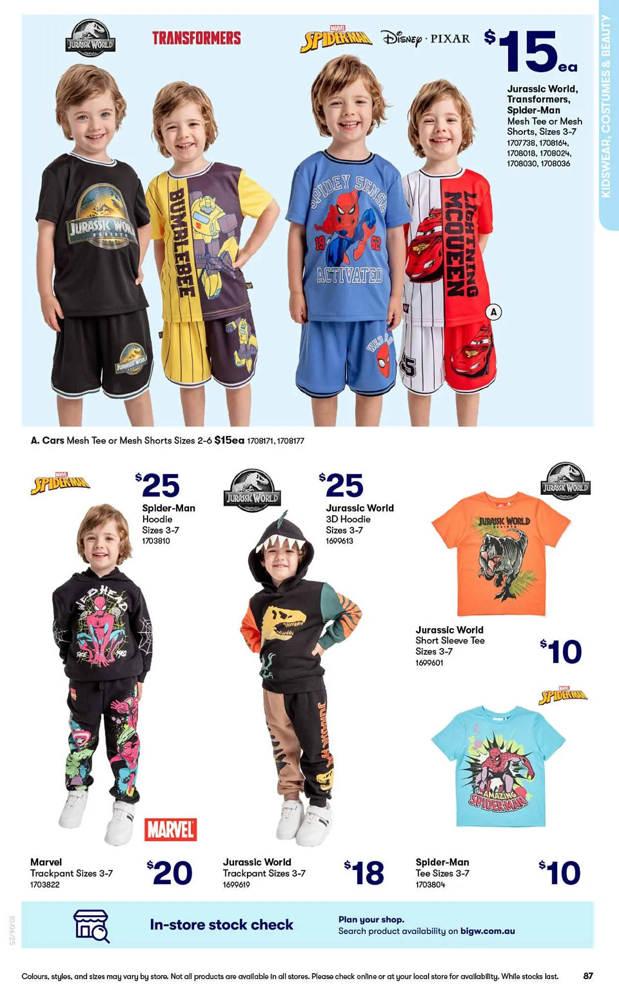 BIG W catalogue - Catalogue valid from 10 June to 9 July 2025 - page 87