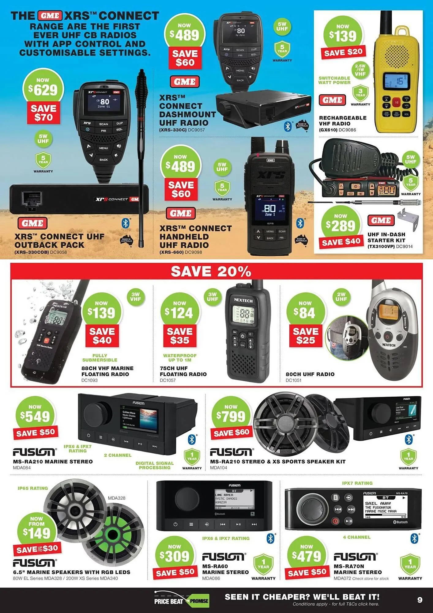 Road Tech Marine catalogue - Catalogue valid from 11 September to 6 October 2025 - page 9