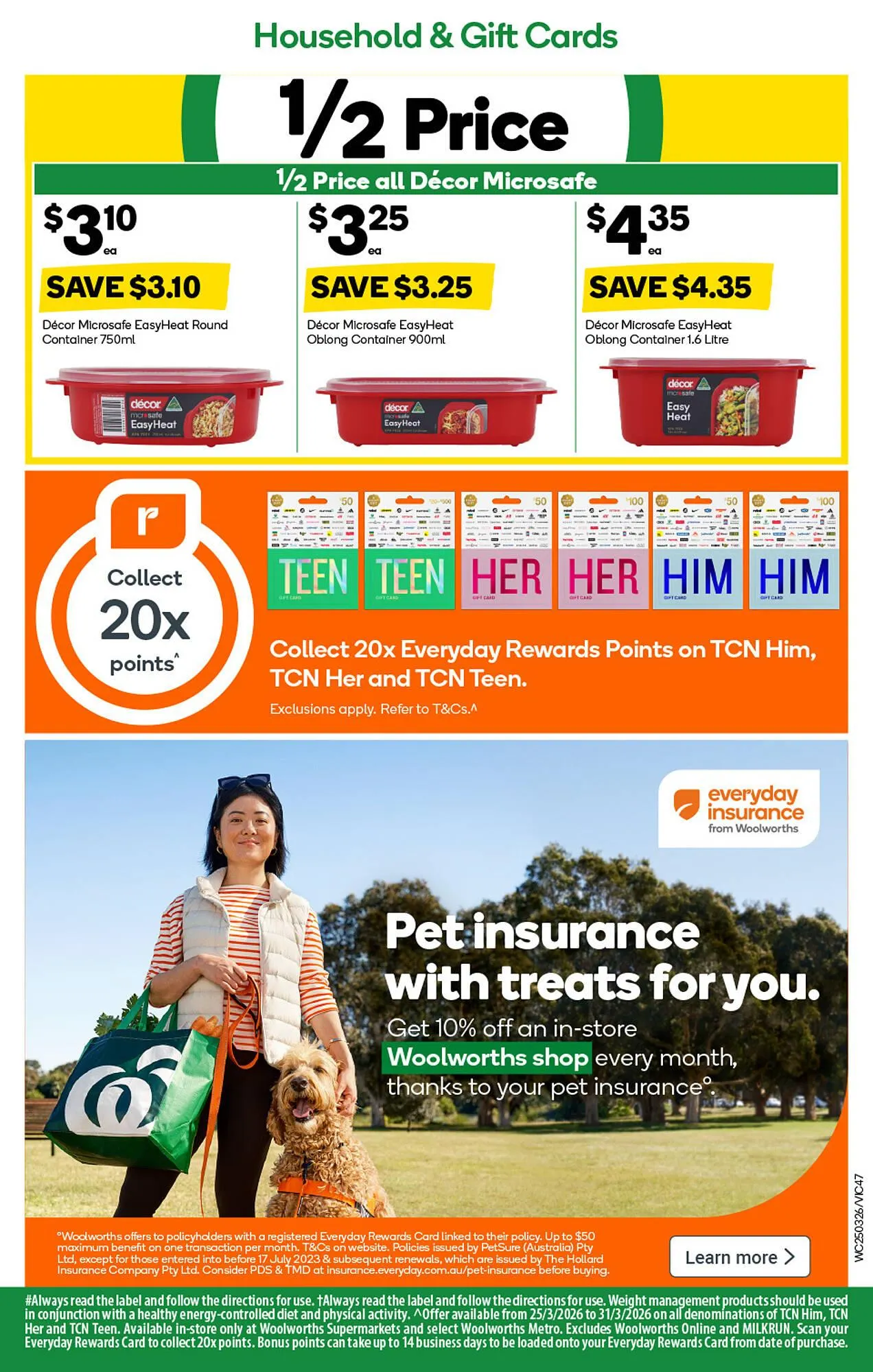 Woolworths catalogue - Catalogue valid from 25 March to 31 March 2026 - page 47