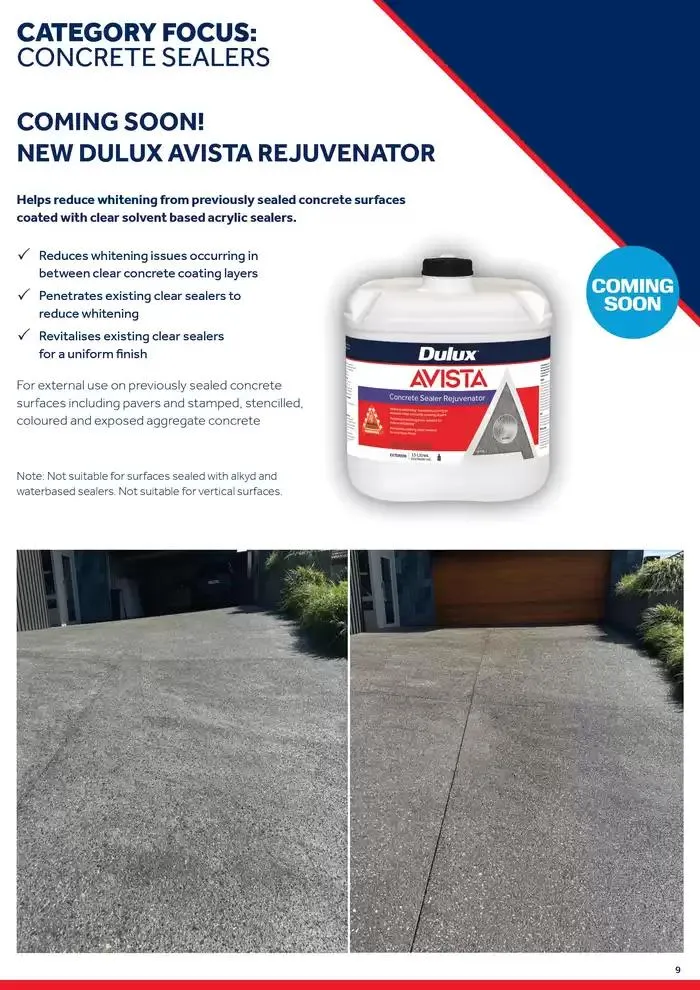 Dulux Avista Trade Newsletter Jan-Apr 2025 - Catalogue valid from 7 February to 30 April 2025 - page 9