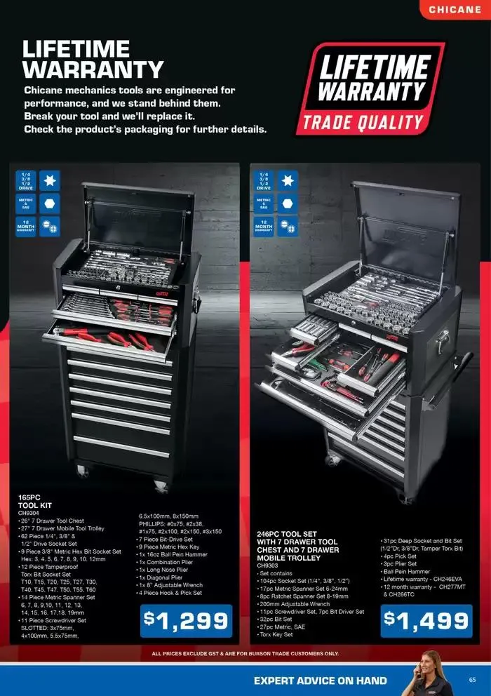  Tools And Equipment - Catalogue valid from 1 April to 30 June 2025 - page 65