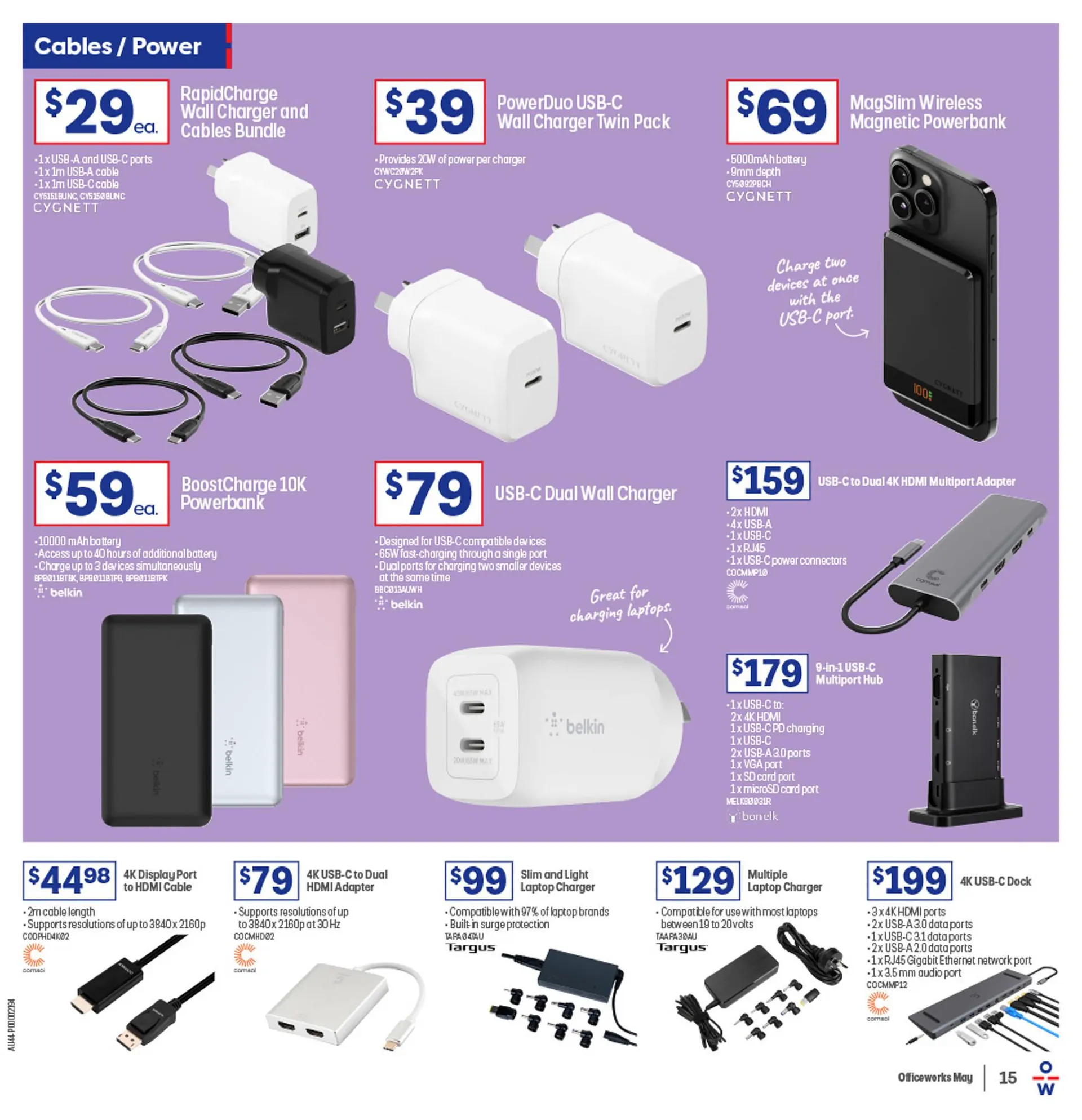 Officeworks catalogue - Catalogue valid from 8 May to 26 May 2025 - page 15