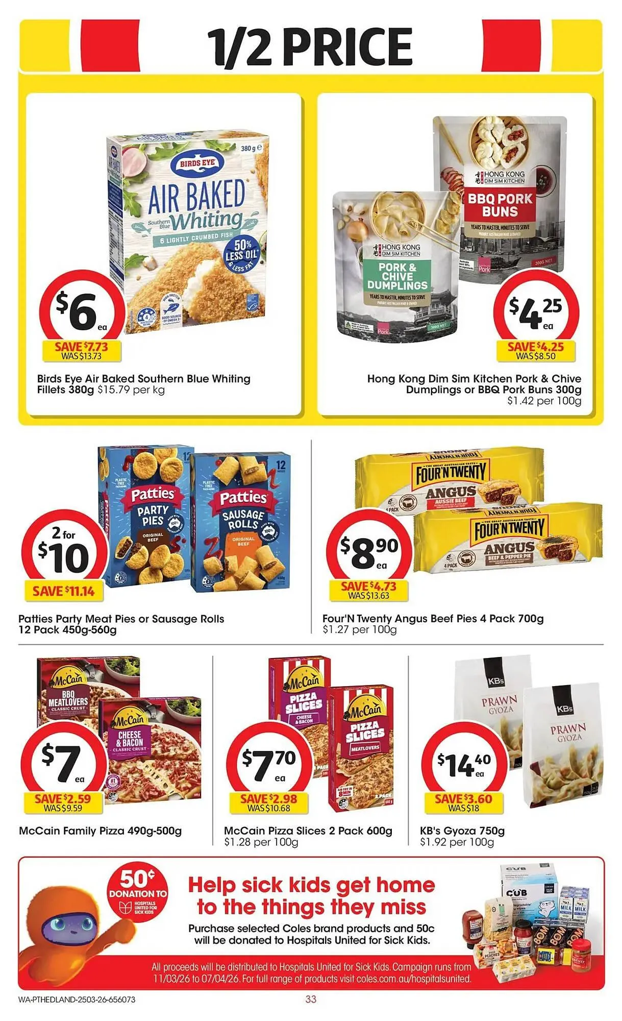 Coles catalogue - Catalogue valid from 25 March to 31 March 2026 - page 33
