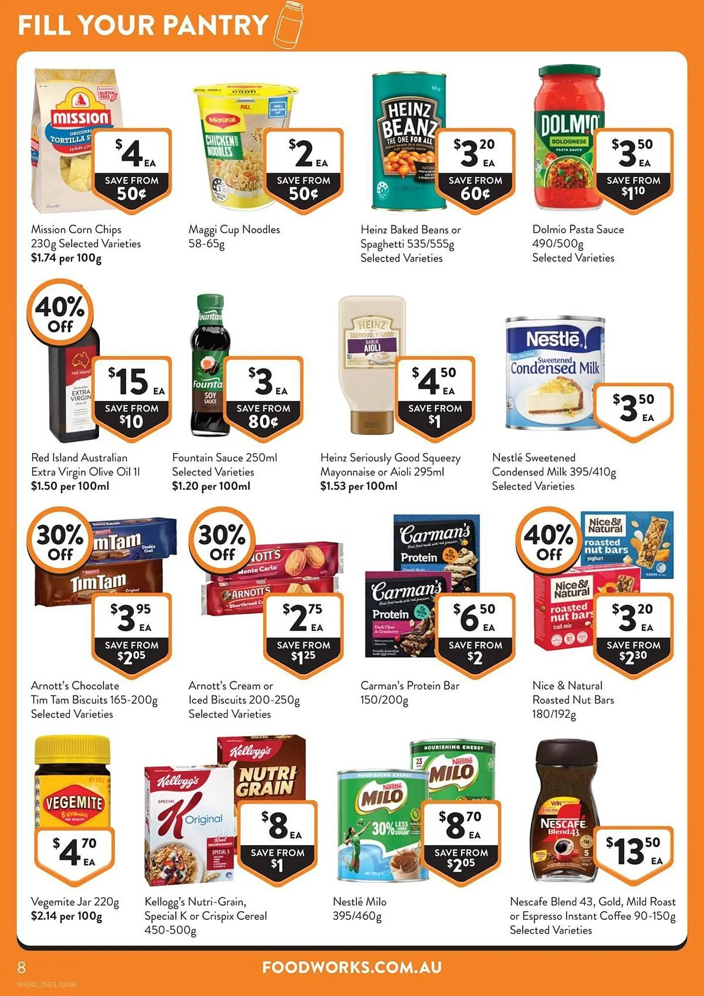 Foodworks catalogue - Catalogue valid from 25 March to 31 March 2026 - page 8