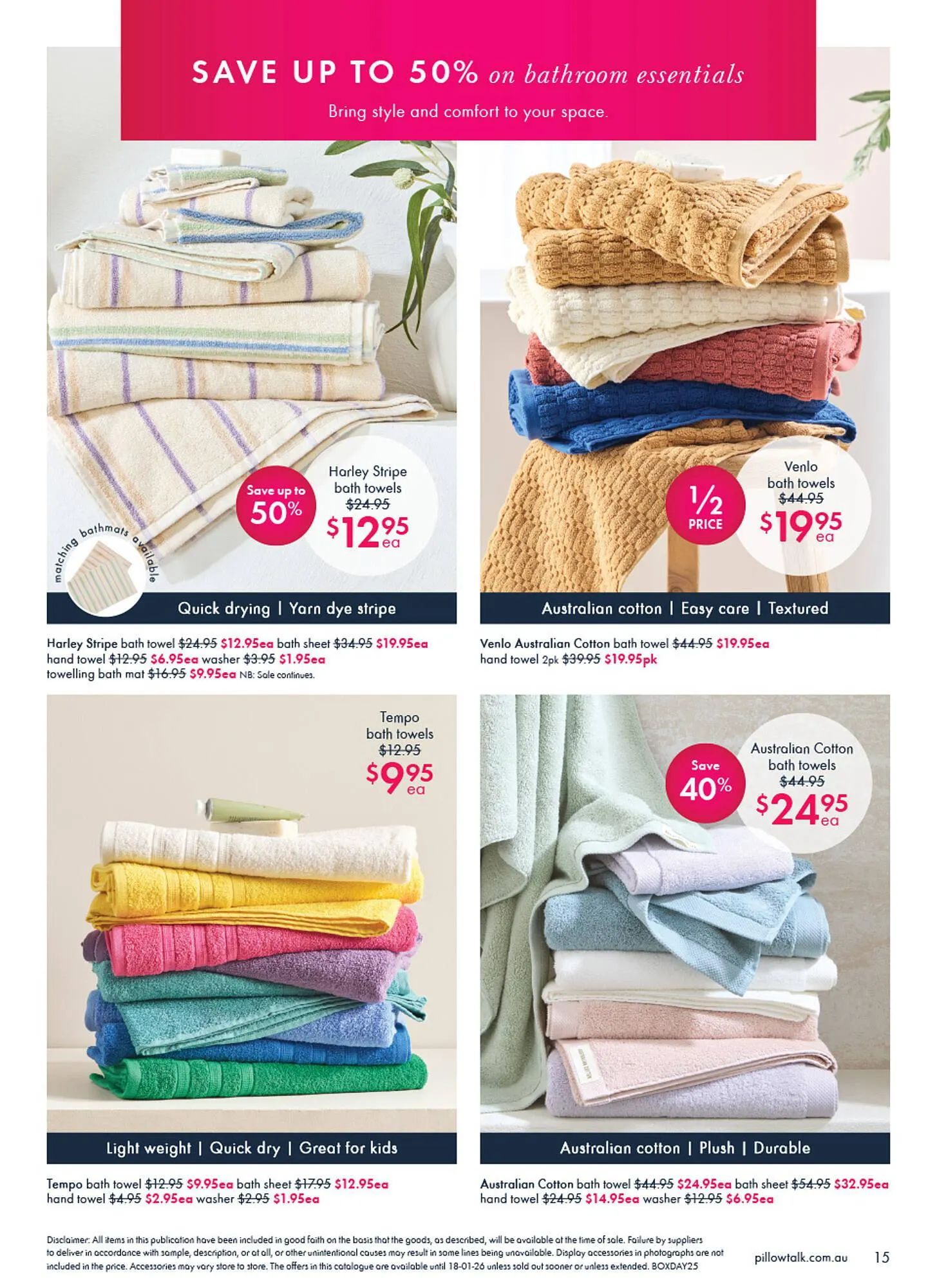 Pillow Talk catalogue - Catalogue valid from 22 December to 18 January 2026 - page 15