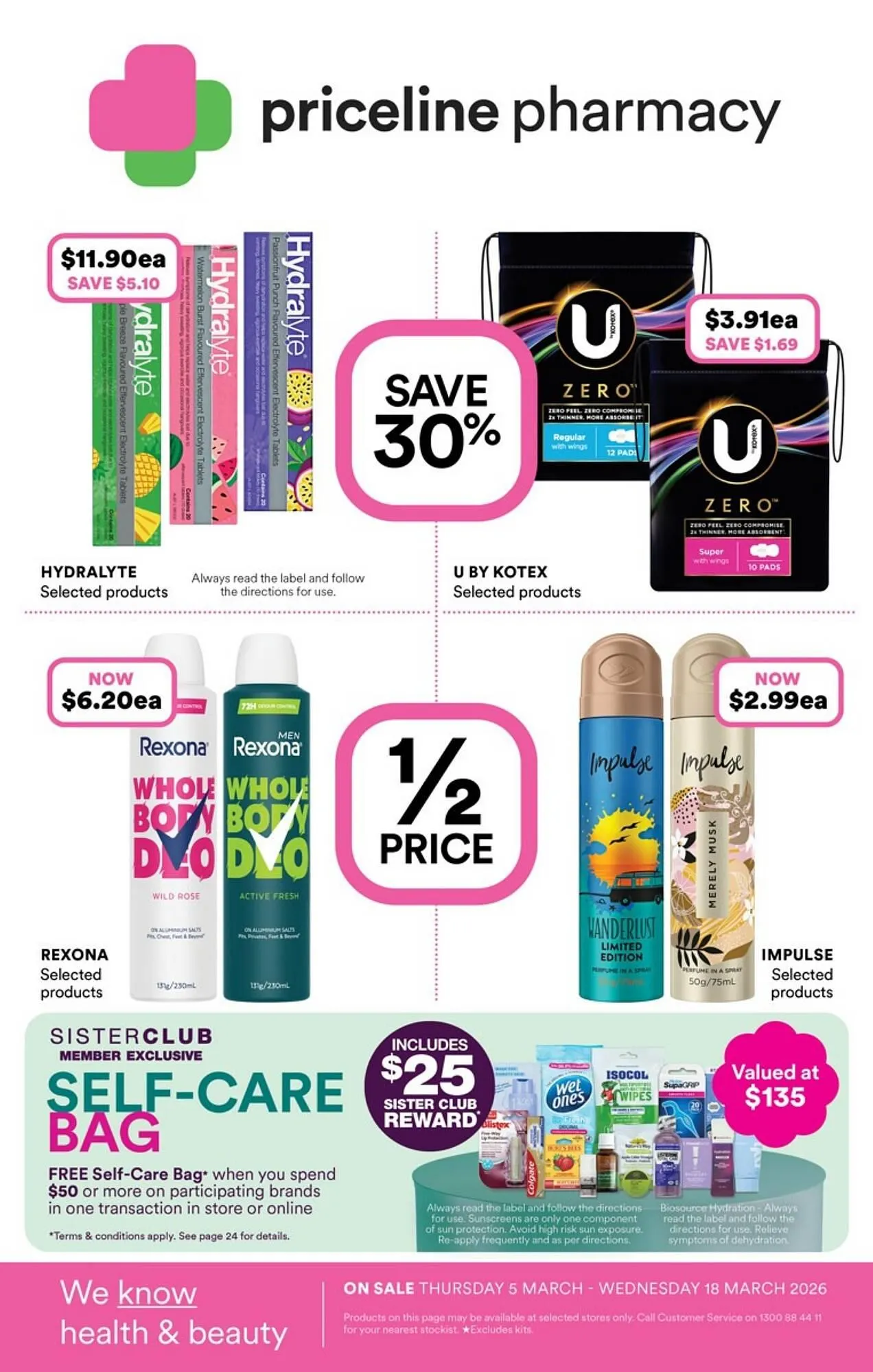 Priceline catalogue - Catalogue valid from 5 March to 18 March 2026 - page 32