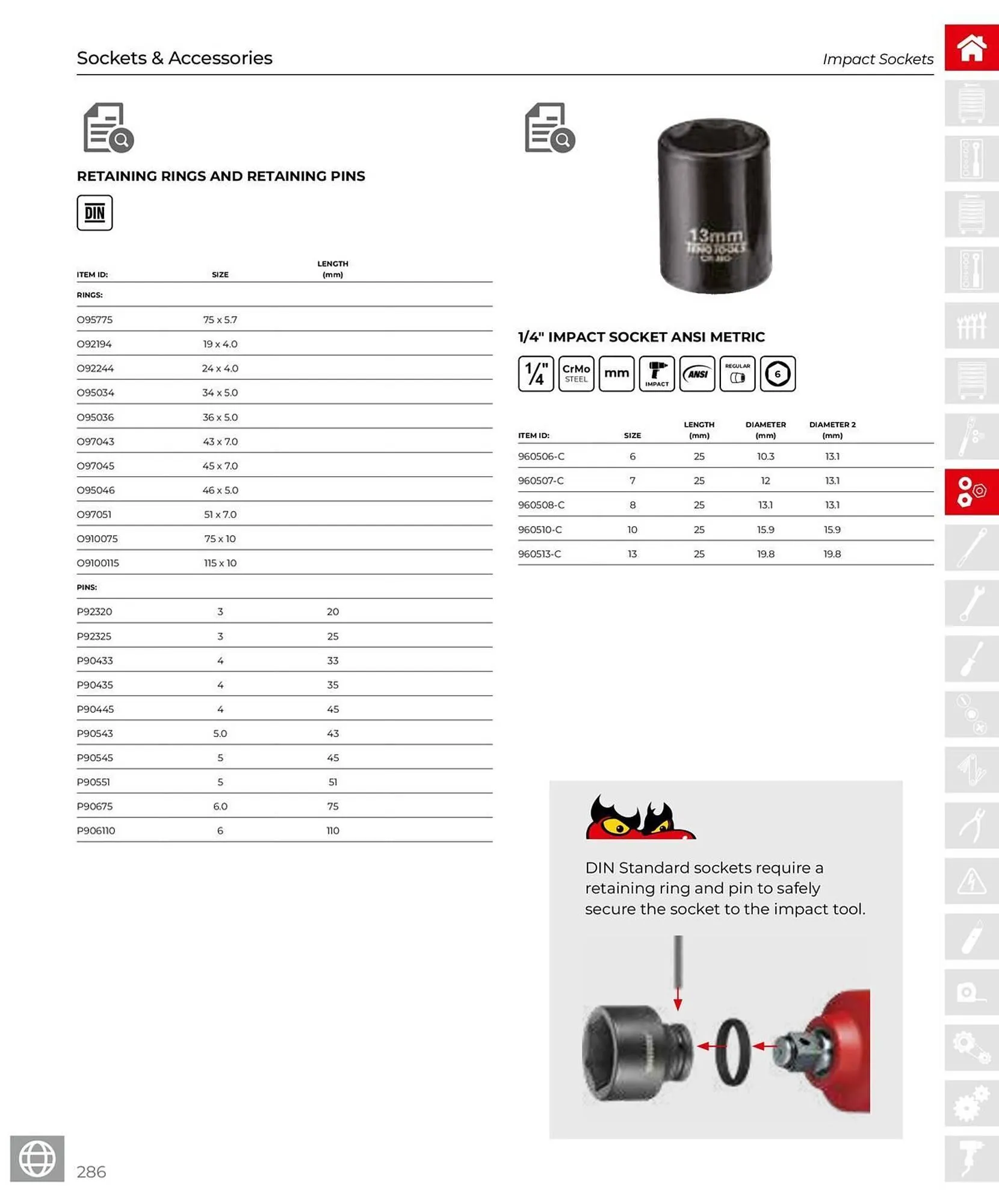 Teng Tools catalogue - Catalogue valid from 28 March to 31 December 2025 - page 287