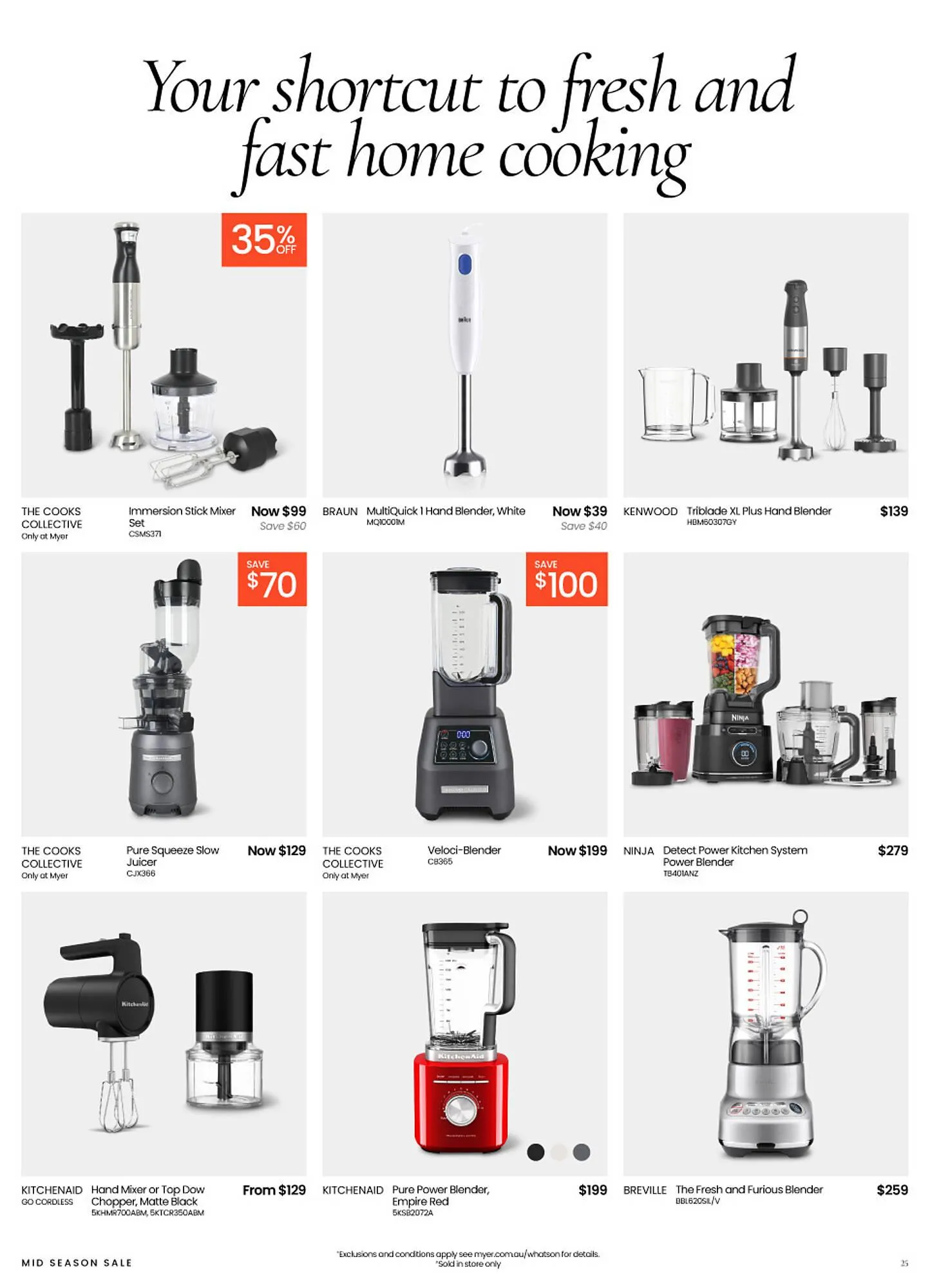 Myer catalogue - Catalogue valid from 4 March to 29 March 2026 - page 25