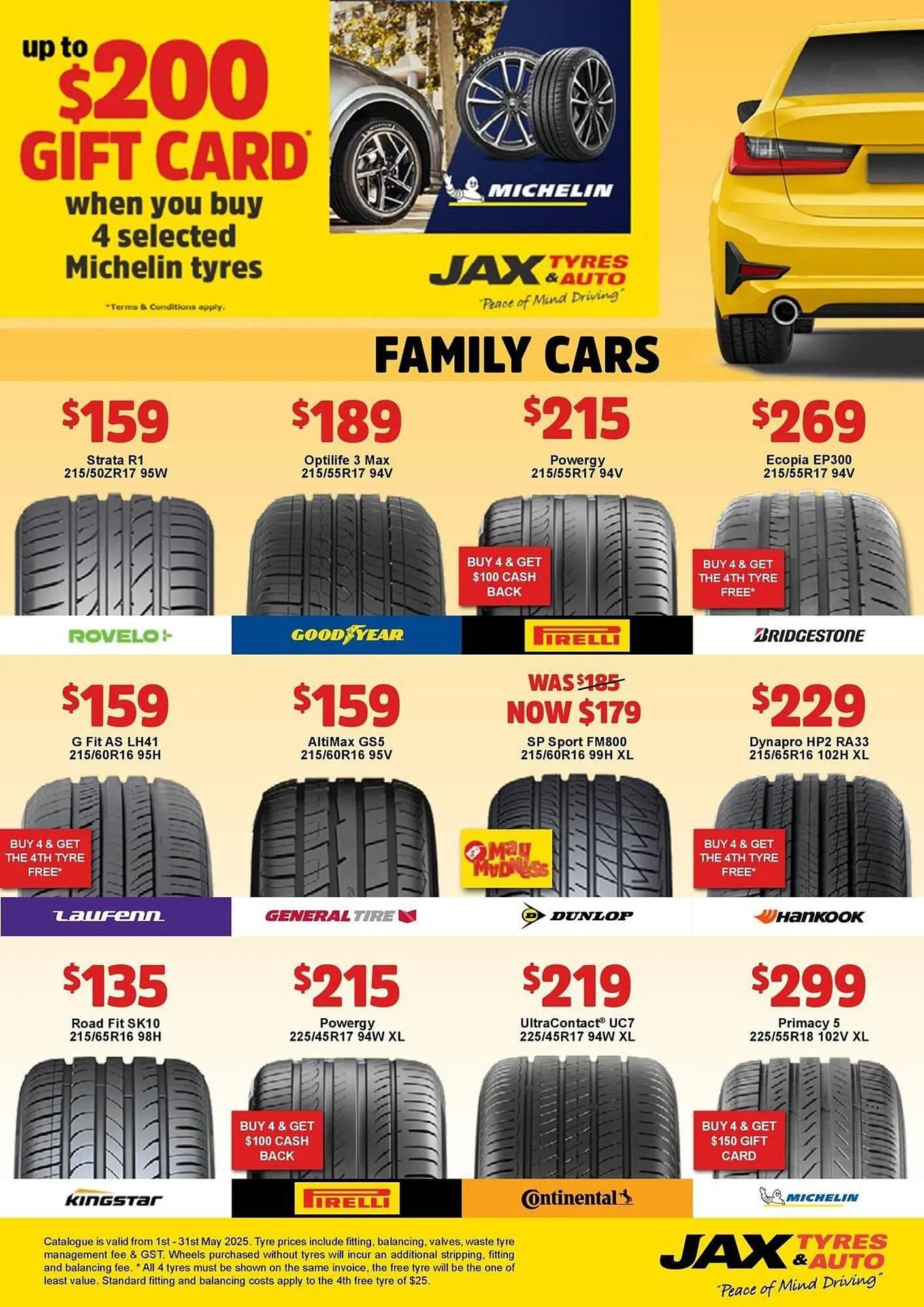 Jax Tyres catalogue - Catalogue valid from 5 May to 31 May 2025 - page 3