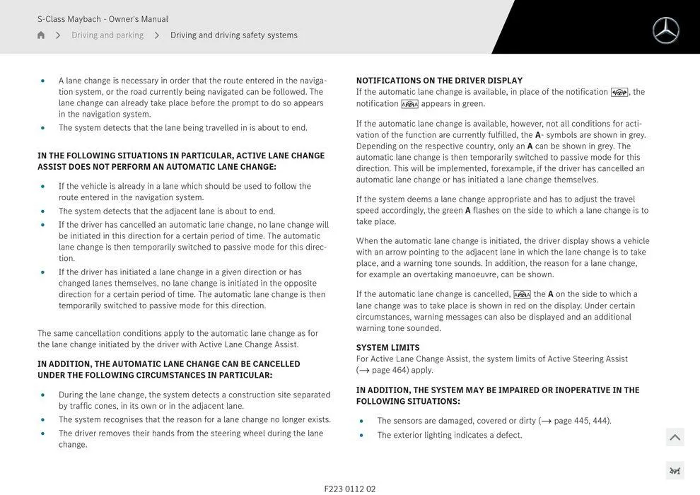 S - Class Maybach - Catalogue valid from 11 September to 11 September 2025 - page 471