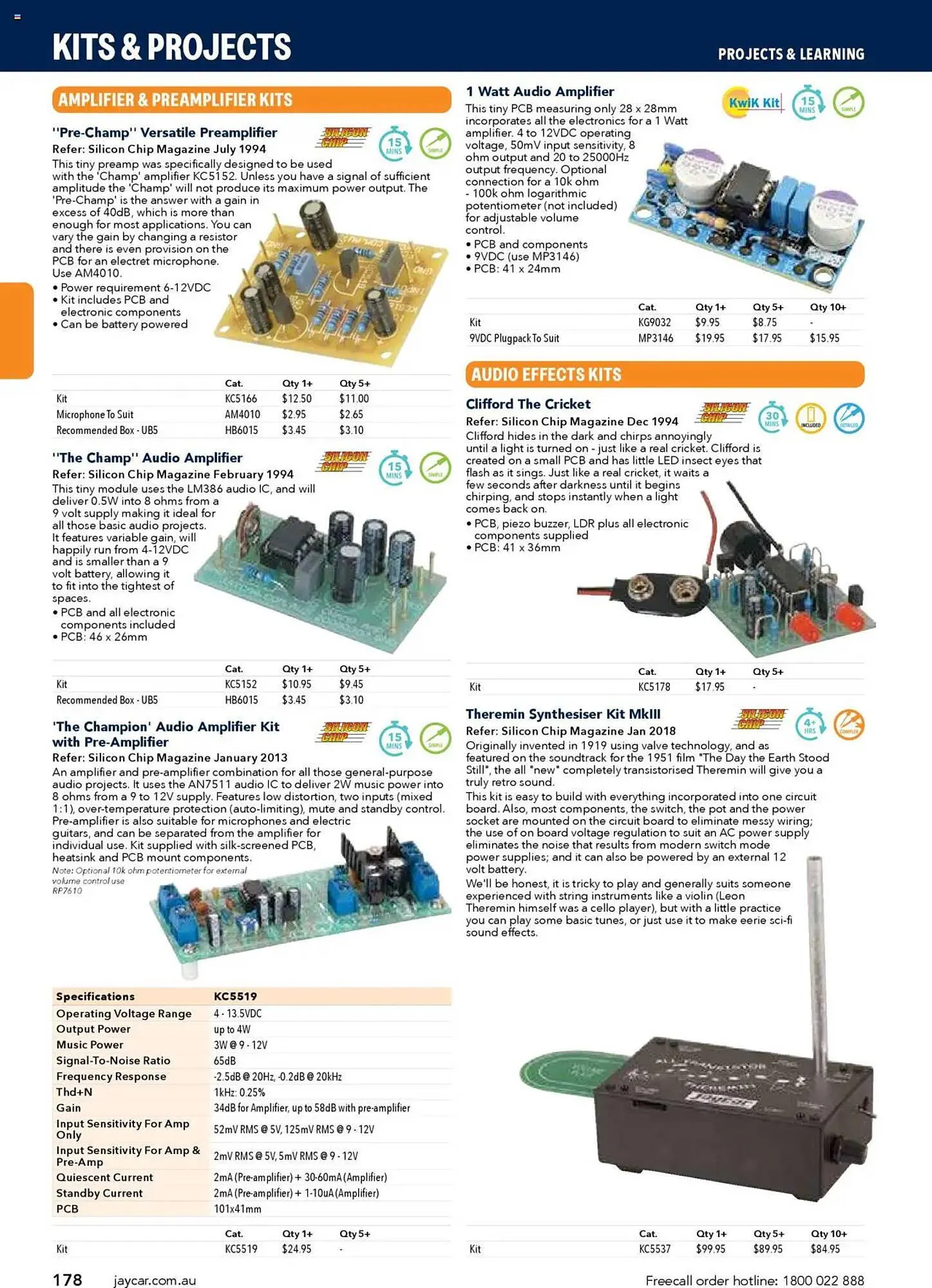 Jaycar Electronics catalogue - Catalogue valid from 8 July to 9 July 2026 - page 178