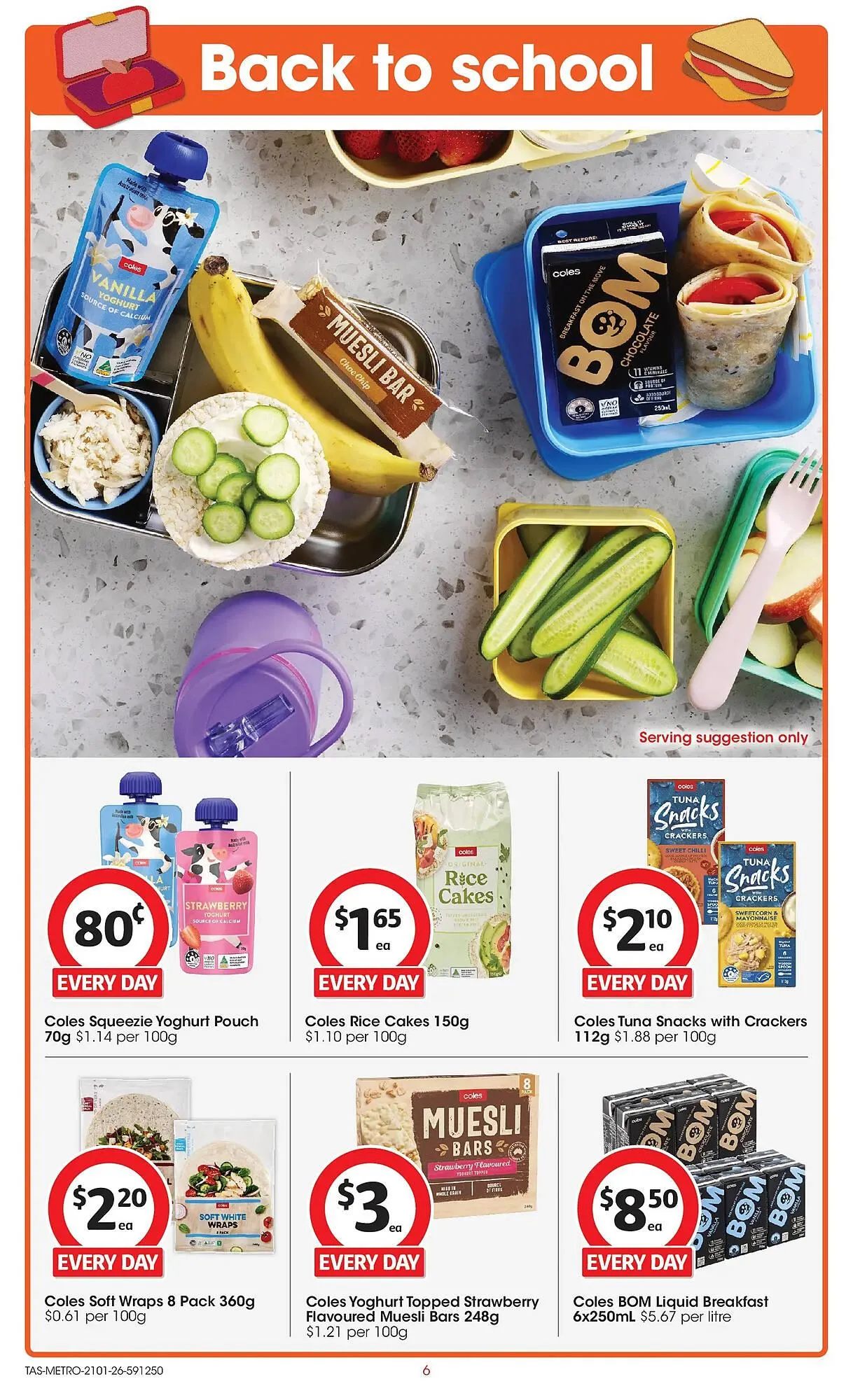 Coles catalogue - Catalogue valid from 21 January to 27 January 2026 - page 6