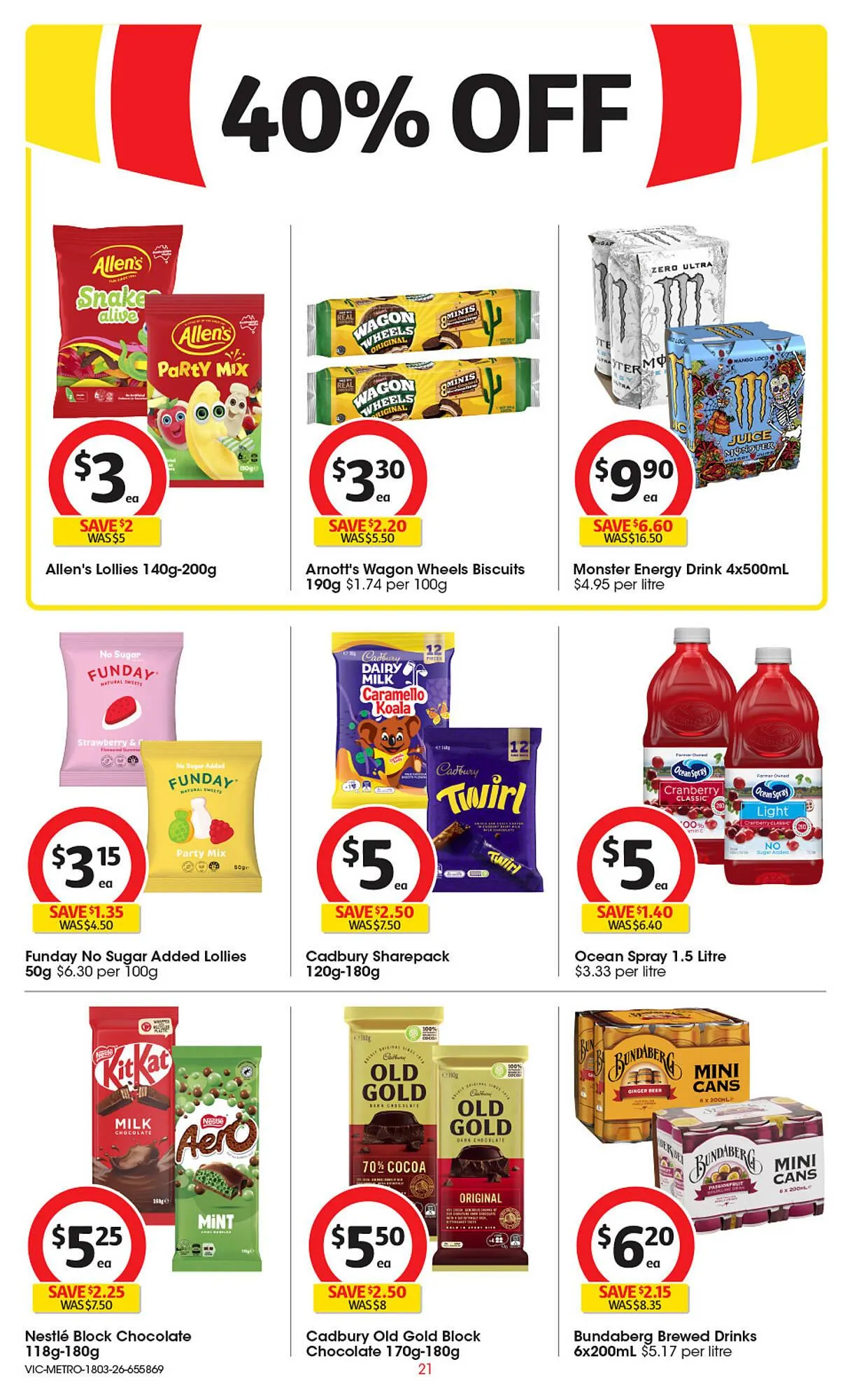 Coles catalogue - Catalogue valid from 18 March to 24 March 2026 - page 22