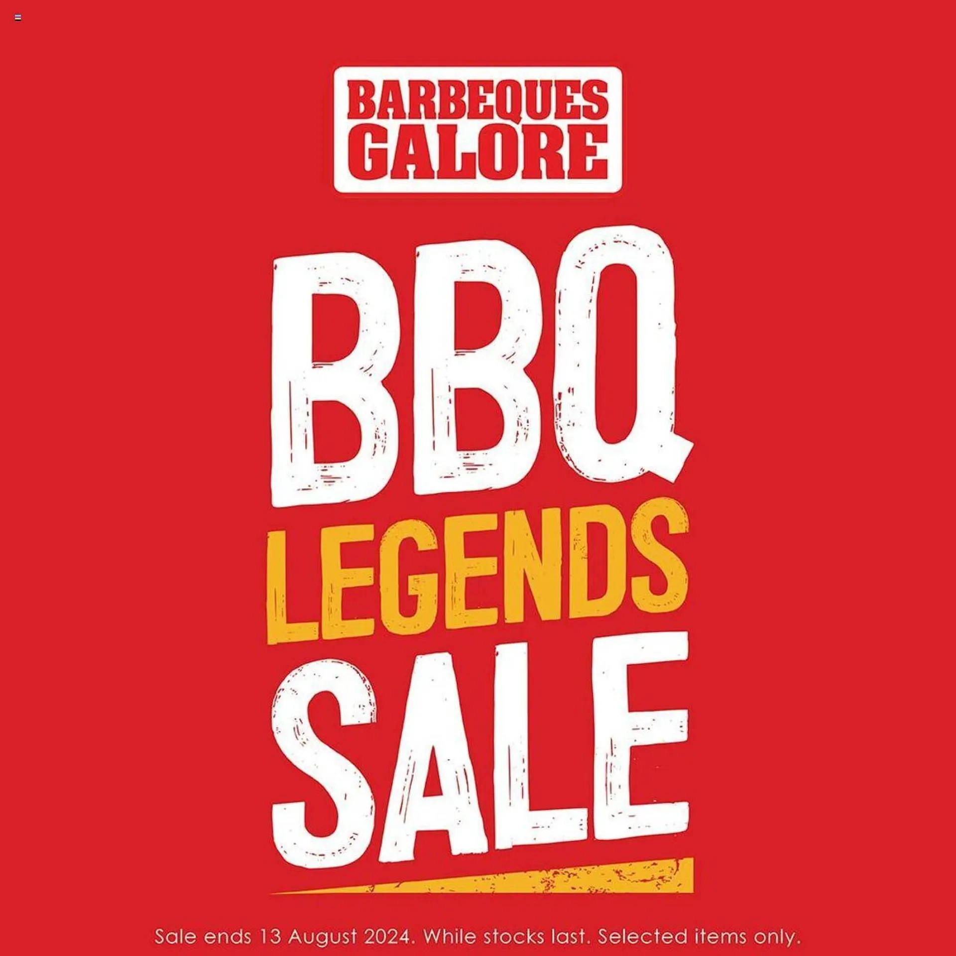 Barbeques Galore catalogue - 1