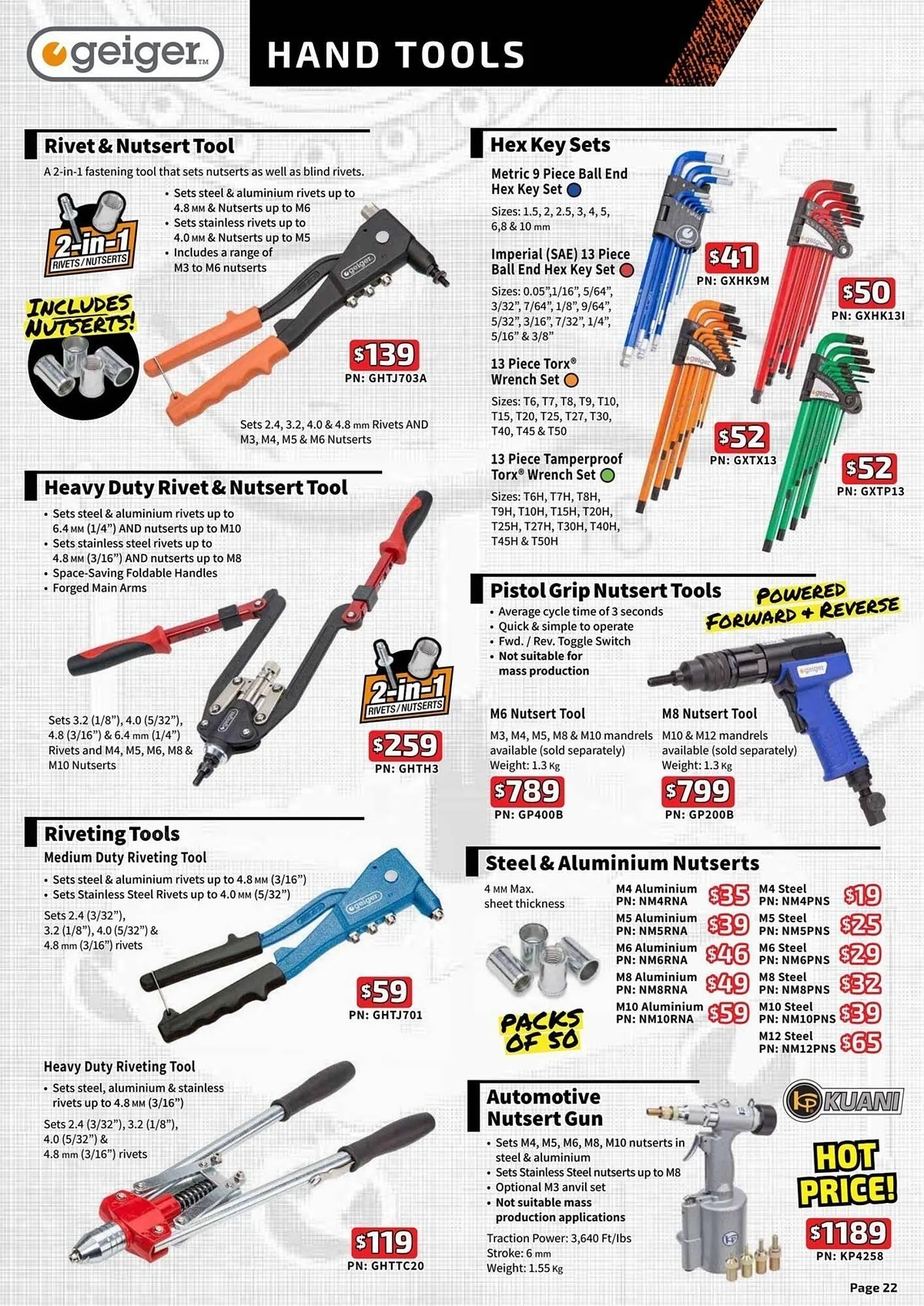 Kincrome catalogue - Catalogue valid from 17 July to 31 October 2025 - page 22