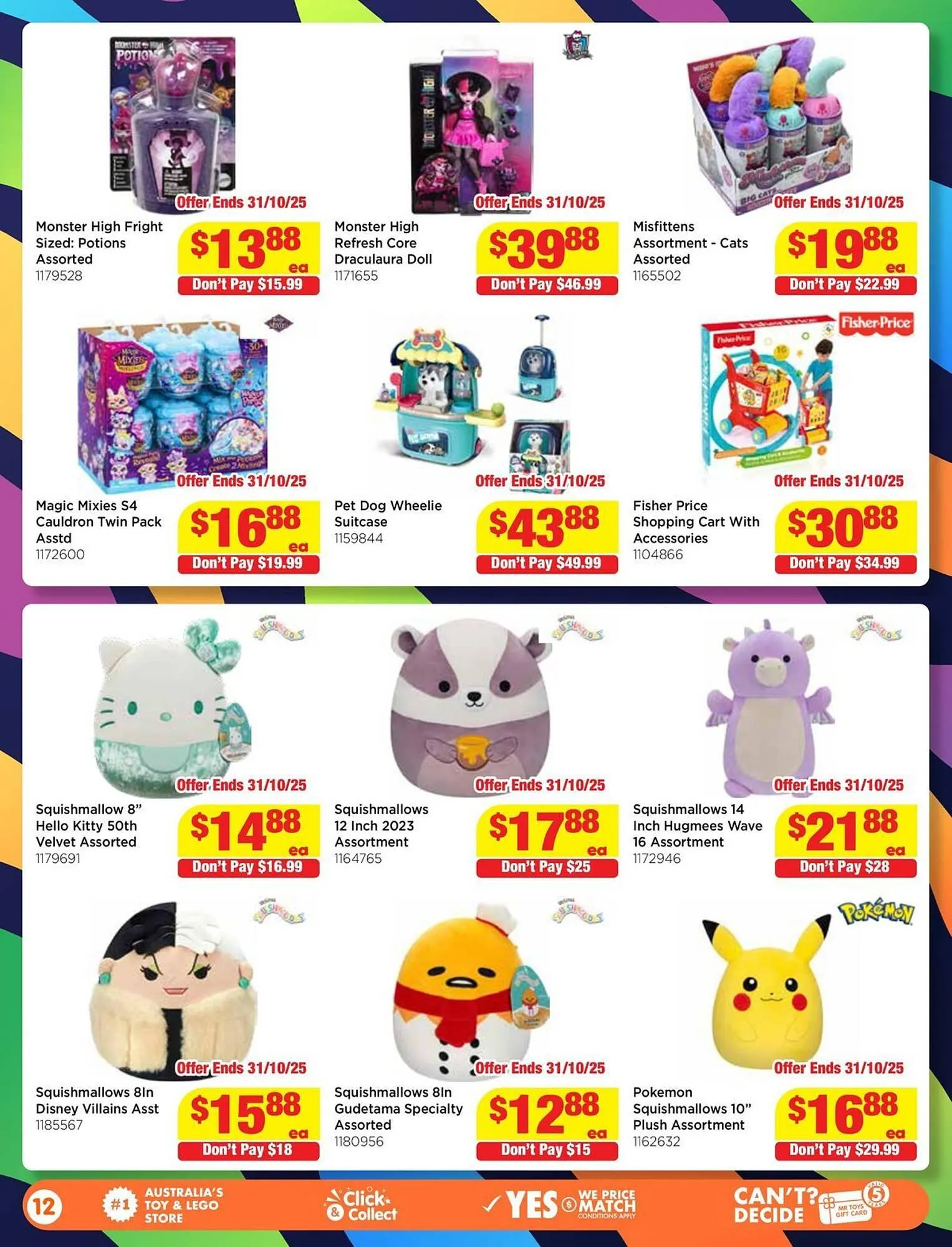Mr Toys catalogue - Catalogue valid from 20 October to 31 October 2025 - page 12