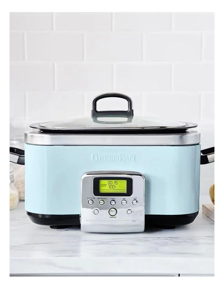 Elite Slow Cooker 6L in Blue Haze