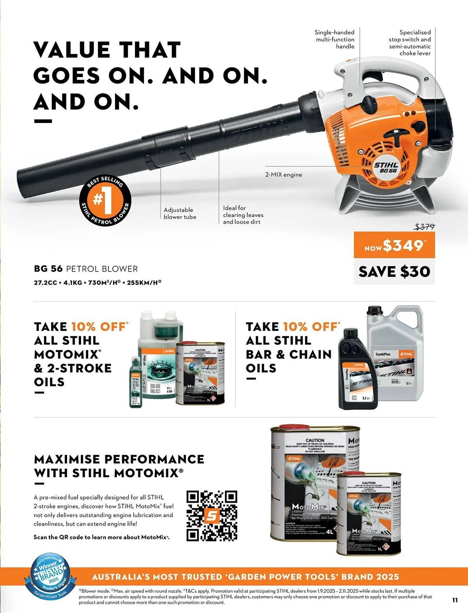 STIHL catalogue - Catalogue valid from 3 September to 2 November 2025 - page 11