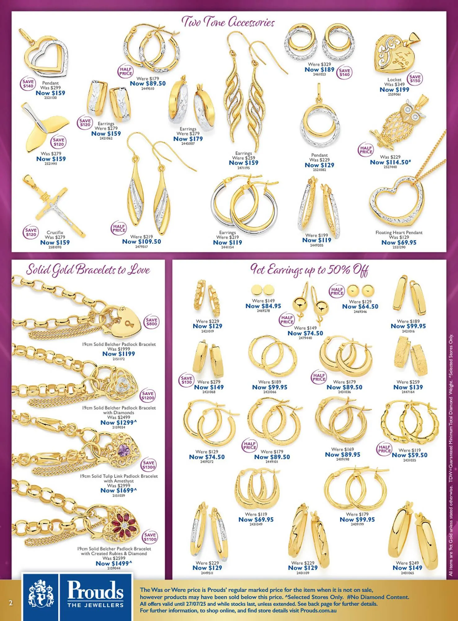 Prouds catalogue - Catalogue valid from 30 June to 27 July 2025 - page 2