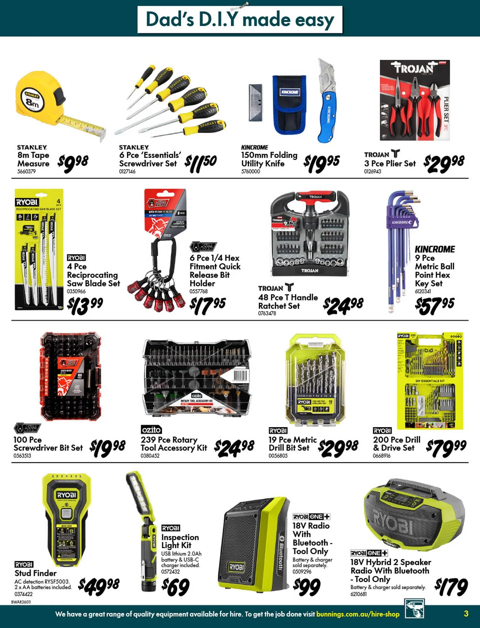 Bunnings catalogue - Catalogue valid from 13 August to 7 September 2025 - page 3