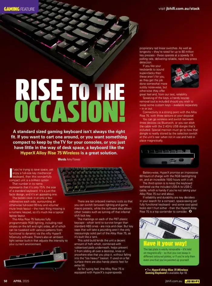 Stack Issue April 2025 - Catalogue valid from 17 April to 30 April 2025 - page 106