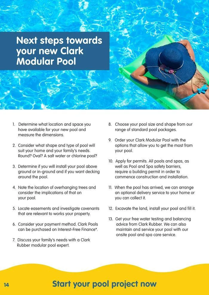 Pool Guide 2023 / 2024 - Catalogue valid from 5 December to 31 December 2024 - page 14